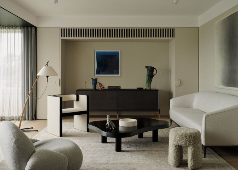 Madeleine Blanchfield | 住宅改造-澳洲中性色住宅Bronte House II