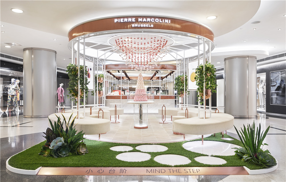 甜品店設計,甜品店設計案例,甜品屋設計,商店設計,巧克力店設計,食品零售店設計,Pierre Marcolini,Pierre Marcolini國貿店,北京Pierre Marcolini,Pierre Marcolini巧克力,北京,出口勉,岡本慶三,odd設計作品,odd設計事務所,odd