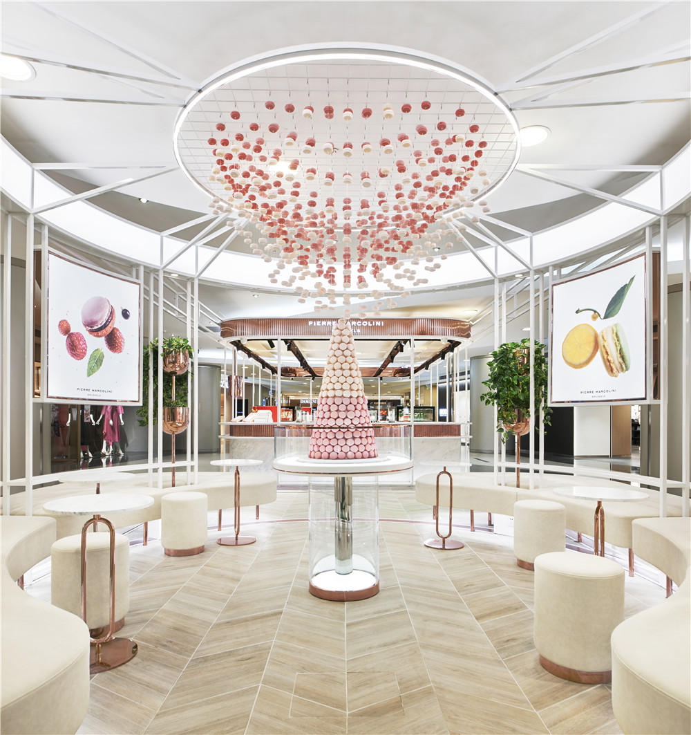 甜品店設計,甜品店設計案例,甜品屋設計,商店設計,巧克力店設計,食品零售店設計,Pierre Marcolini,Pierre Marcolini國貿店,北京Pierre Marcolini,Pierre Marcolini巧克力,北京,出口勉,岡本慶三,odd設計作品,odd設計事務所,odd