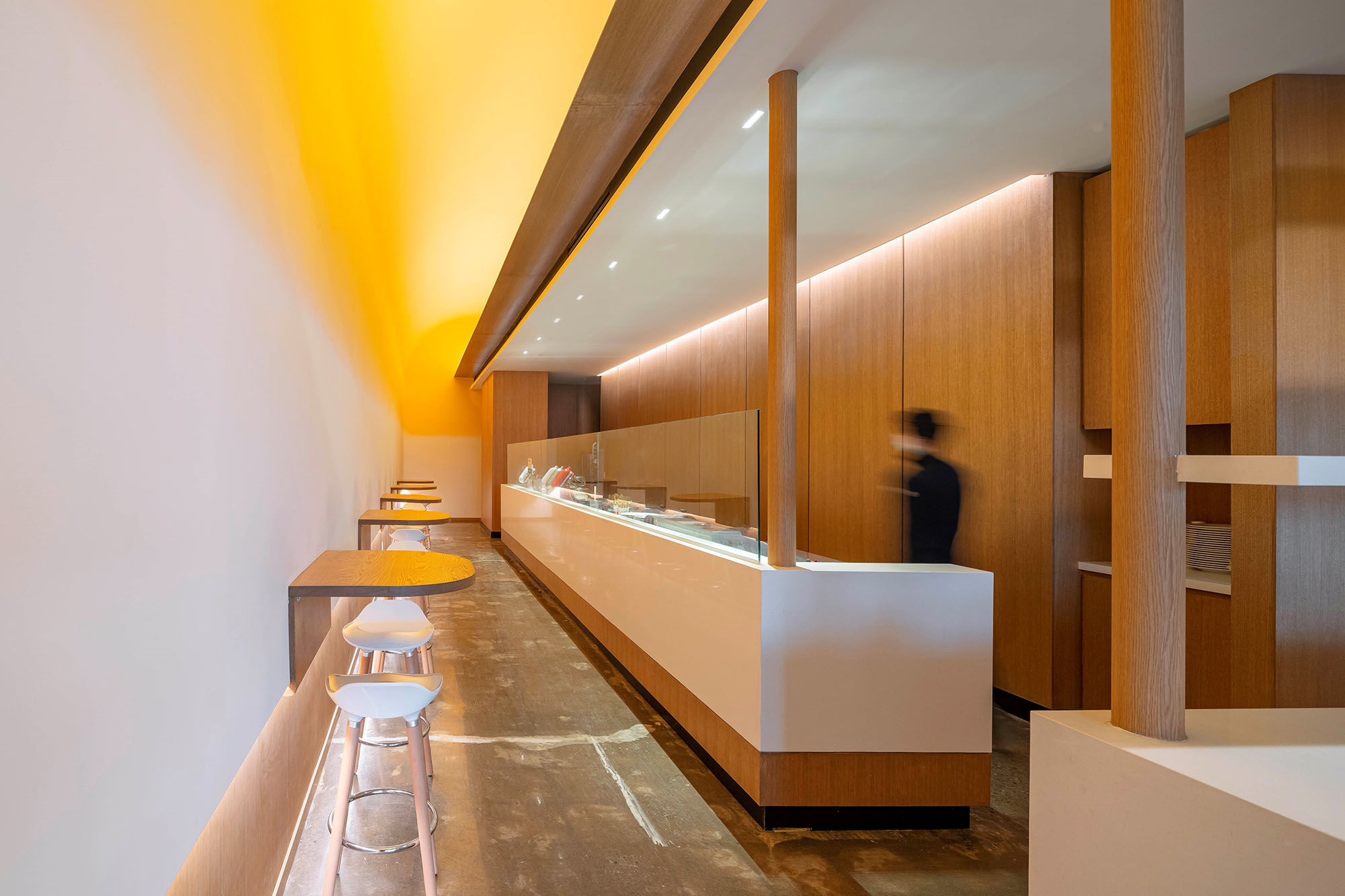 咖啡店設計,Studio Yimu,咖啡店設計案例,加拿大,Fuwa Fuwa,小咖啡店設計,咖啡廳,國外咖啡廳設計案例