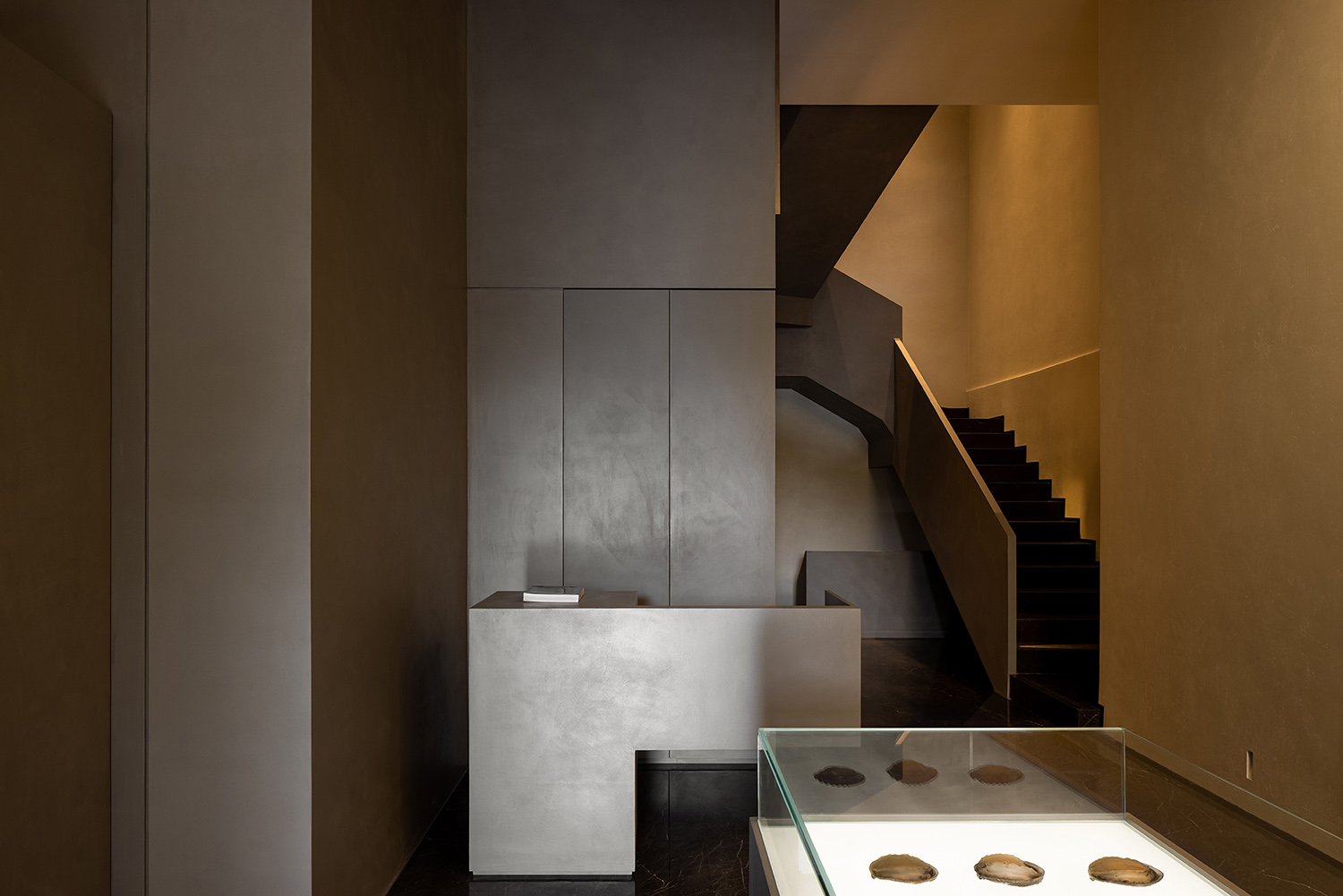 展廳設計,會館設計,鮑滿鮑魚展示會館,鮑滿鮑魚,汕頭鮑滿鮑魚,汕頭鮑滿鮑魚展示會館,艾克建築設計,艾克建築設計作品,艾克建築,謝培河