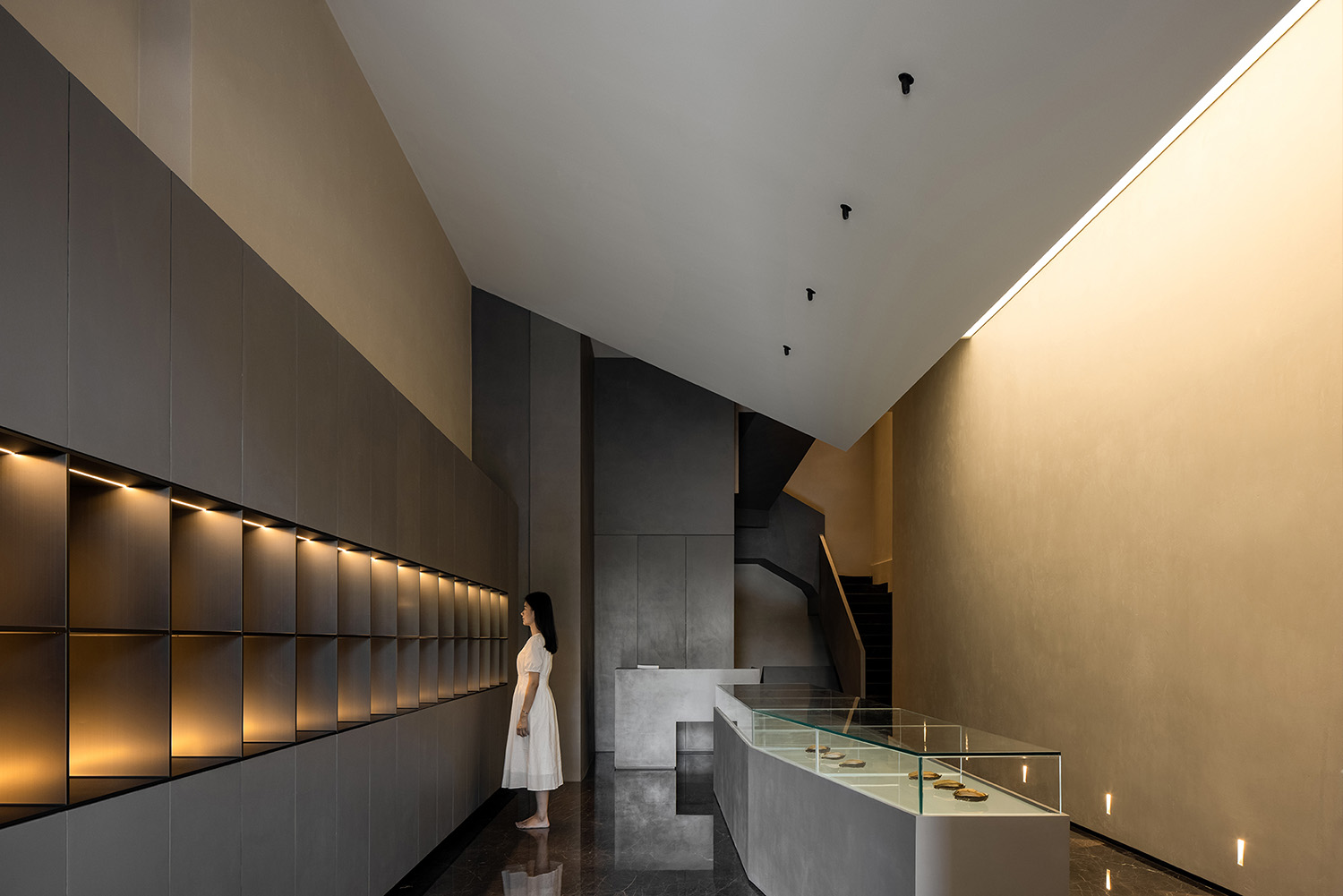 展廳設計,會館設計,鮑滿鮑魚展示會館,鮑滿鮑魚,汕頭鮑滿鮑魚,汕頭鮑滿鮑魚展示會館,艾克建築設計,艾克建築設計作品,艾克建築,謝培河