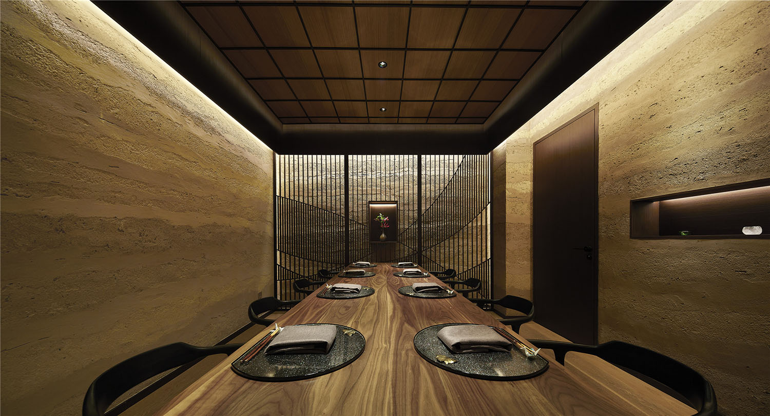 餐廳設計,日式餐廳設計,日本料理餐廳設計,日式餐廳設計方案,懷石料理餐廳,瑠璃·懷石料理餐廳,成都瑠璃,成都日料店,成都日式料理餐廳,出口勉,岡本慶三,odd設計作品,odd設計事務所,odd