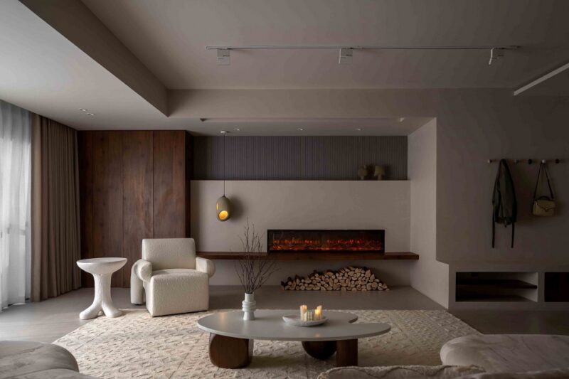 重慶琢信裝飾 | 140㎡，重慶侘寂風格《初居》