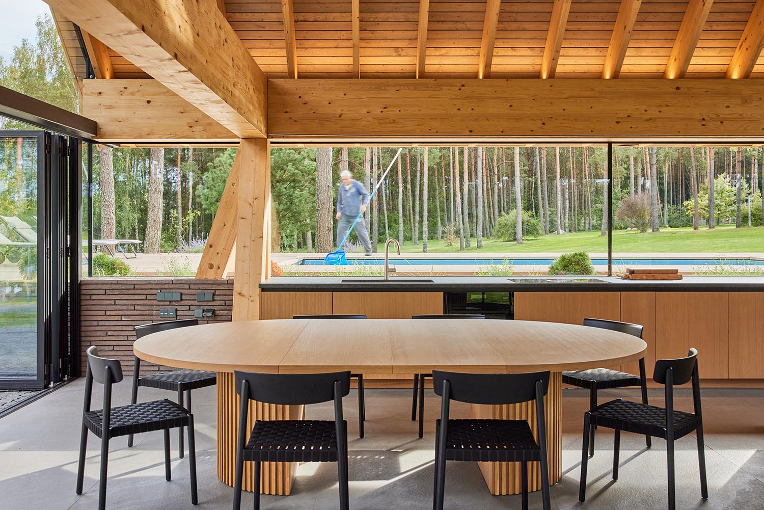 別墅設計,別墅設計案例,HEIMA architects,國外別墅設計案例,別墅裝修,住宅設計,極簡風格別墅,,森林景觀別墅