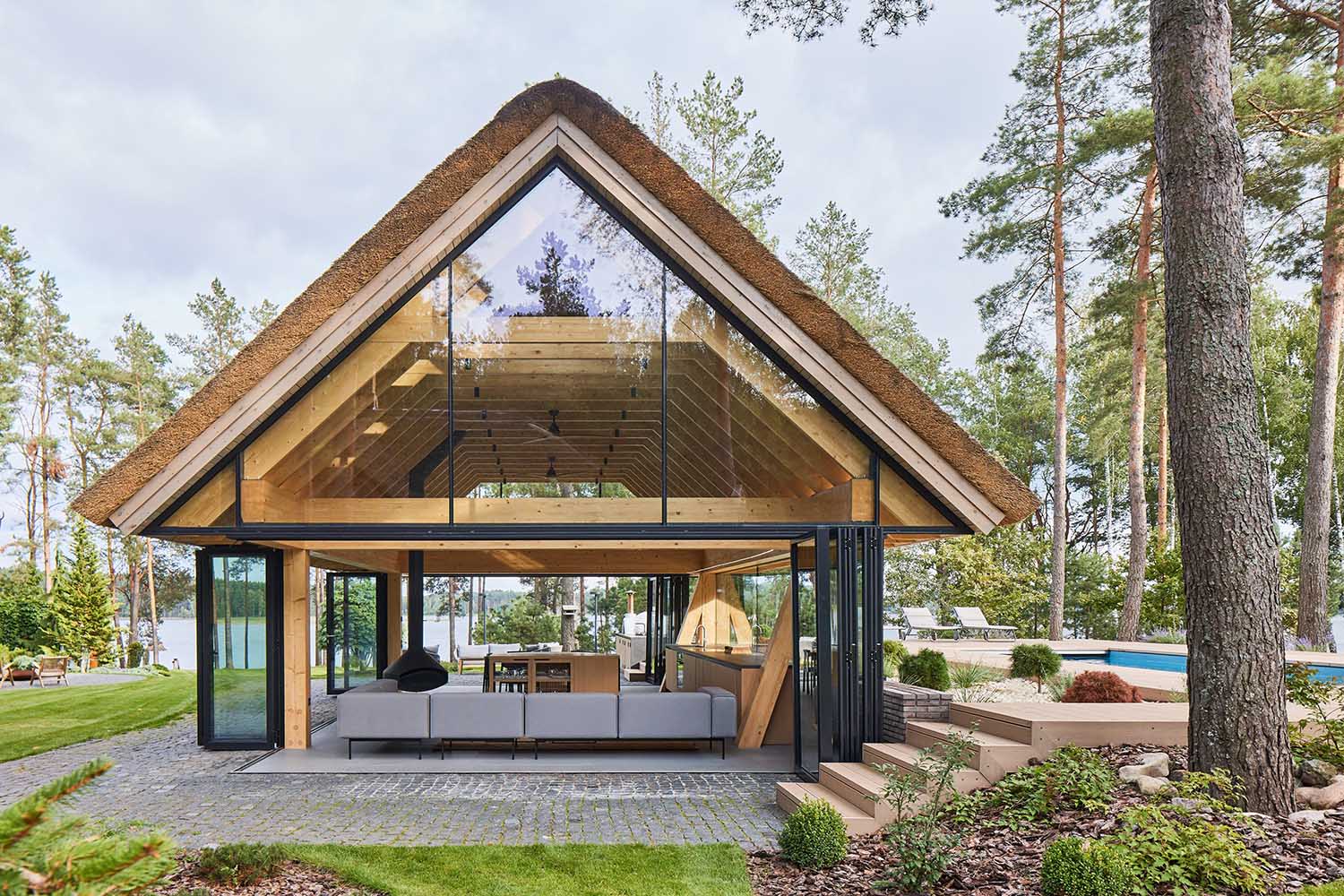 別墅設計,別墅設計案例,HEIMA architects,國外別墅設計案例,別墅裝修,住宅設計,極簡風格別墅,,森林景觀別墅