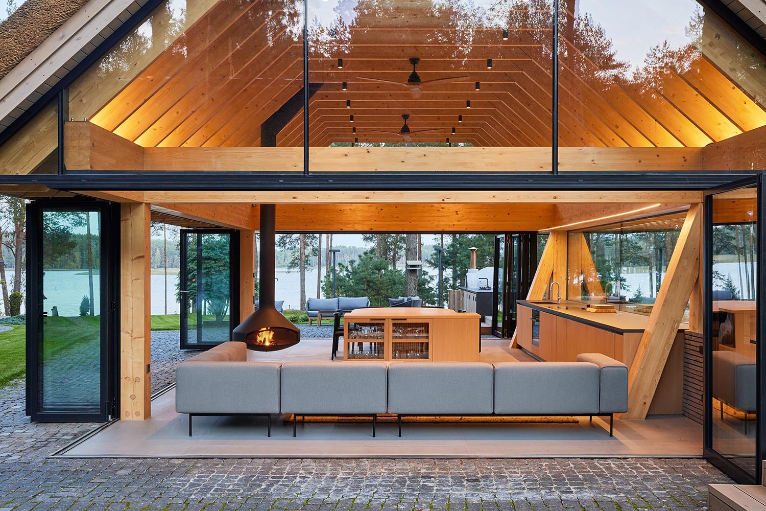 別墅設計,別墅設計案例,HEIMA architects,國外別墅設計案例,別墅裝修,住宅設計,極簡風格別墅,,森林景觀別墅