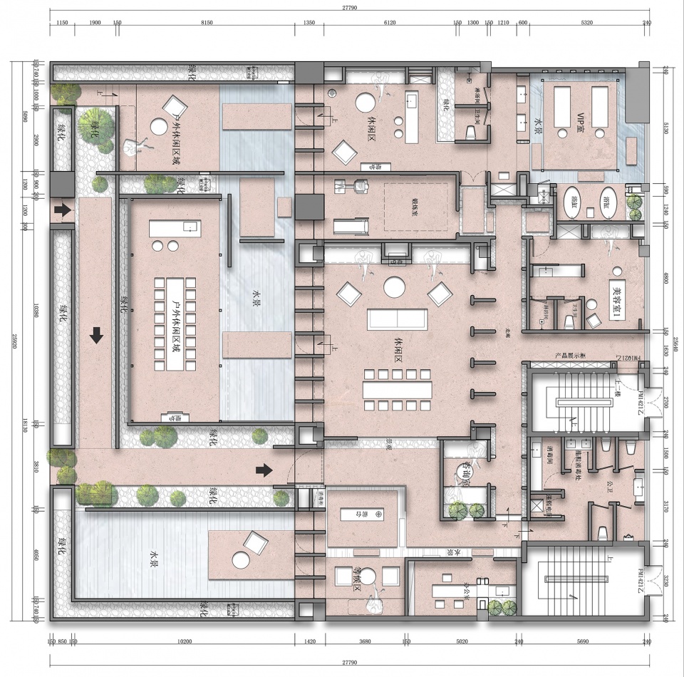spa,spa店設計,按摩店設計,spa店設計案例,冬言岸彤,冬言岸彤spa店,美容院設計,杭州思所設計,杭州思所設計工作室,思所設計