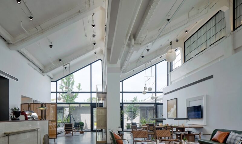 同濟原作設計 | 上海光明東灘源（原前哨織布廠改造）-客房區