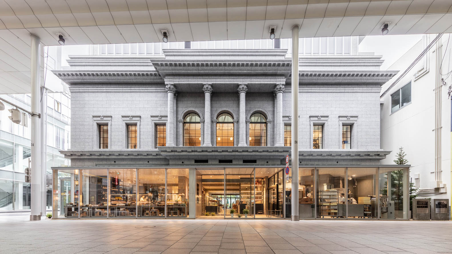 廣島安徒生商業大廈,建築設計,TAISEI DESIGN Planners Architects & Engineers,建築改造,商業空間設計,多功能複合空間設計,日本,Hiroshima Andersen Commercial Building