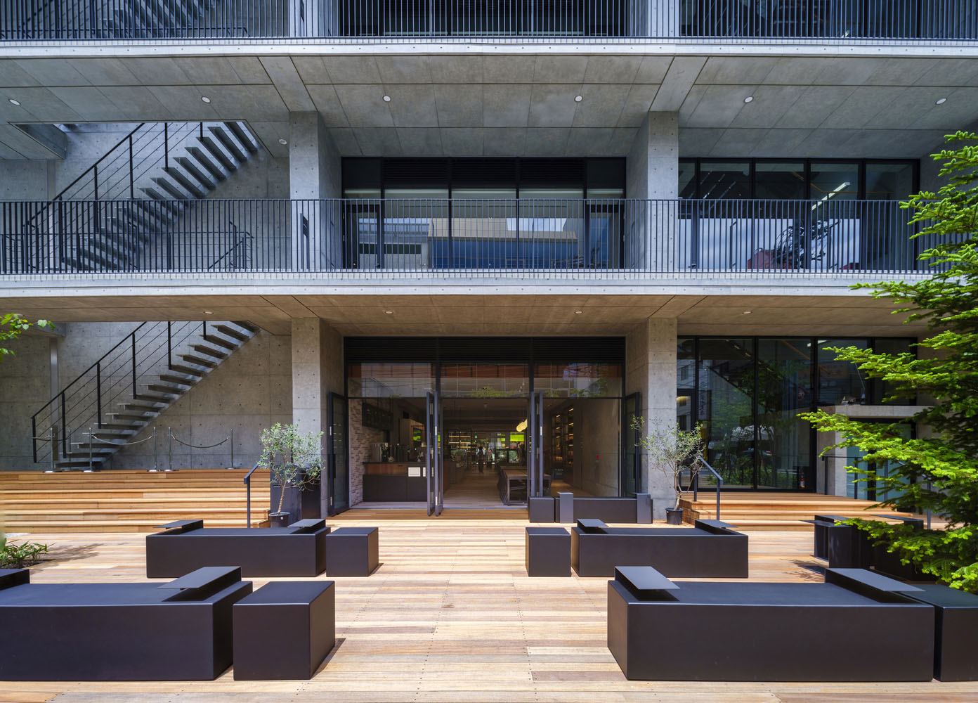 廣島安徒生商業大廈,建築設計,TAISEI DESIGN Planners Architects & Engineers,建築改造,商業空間設計,多功能複合空間設計,日本,Hiroshima Andersen Commercial Building