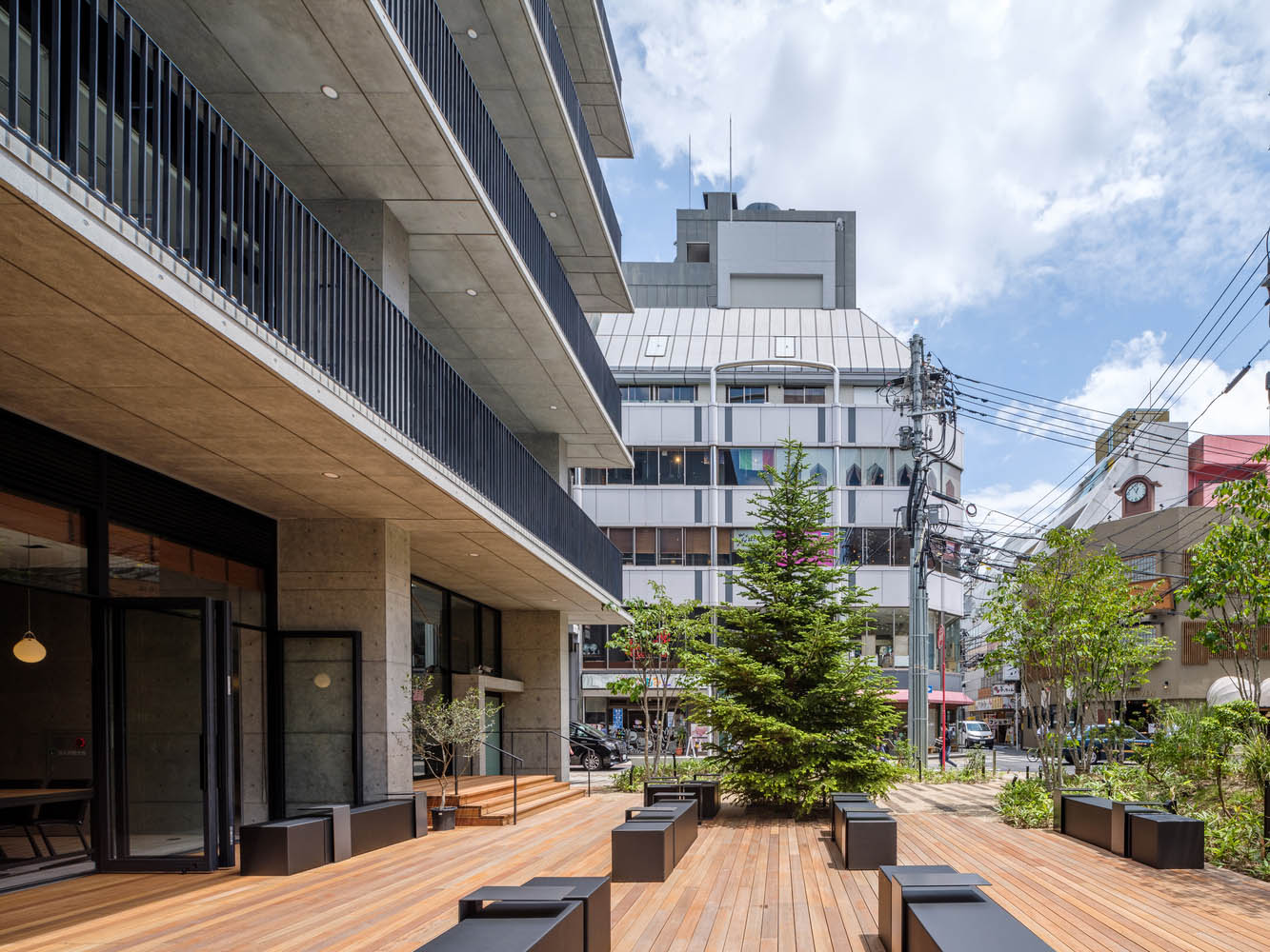 廣島安徒生商業大廈,建築設計,TAISEI DESIGN Planners Architects & Engineers,建築改造,商業空間設計,多功能複合空間設計,日本,Hiroshima Andersen Commercial Building