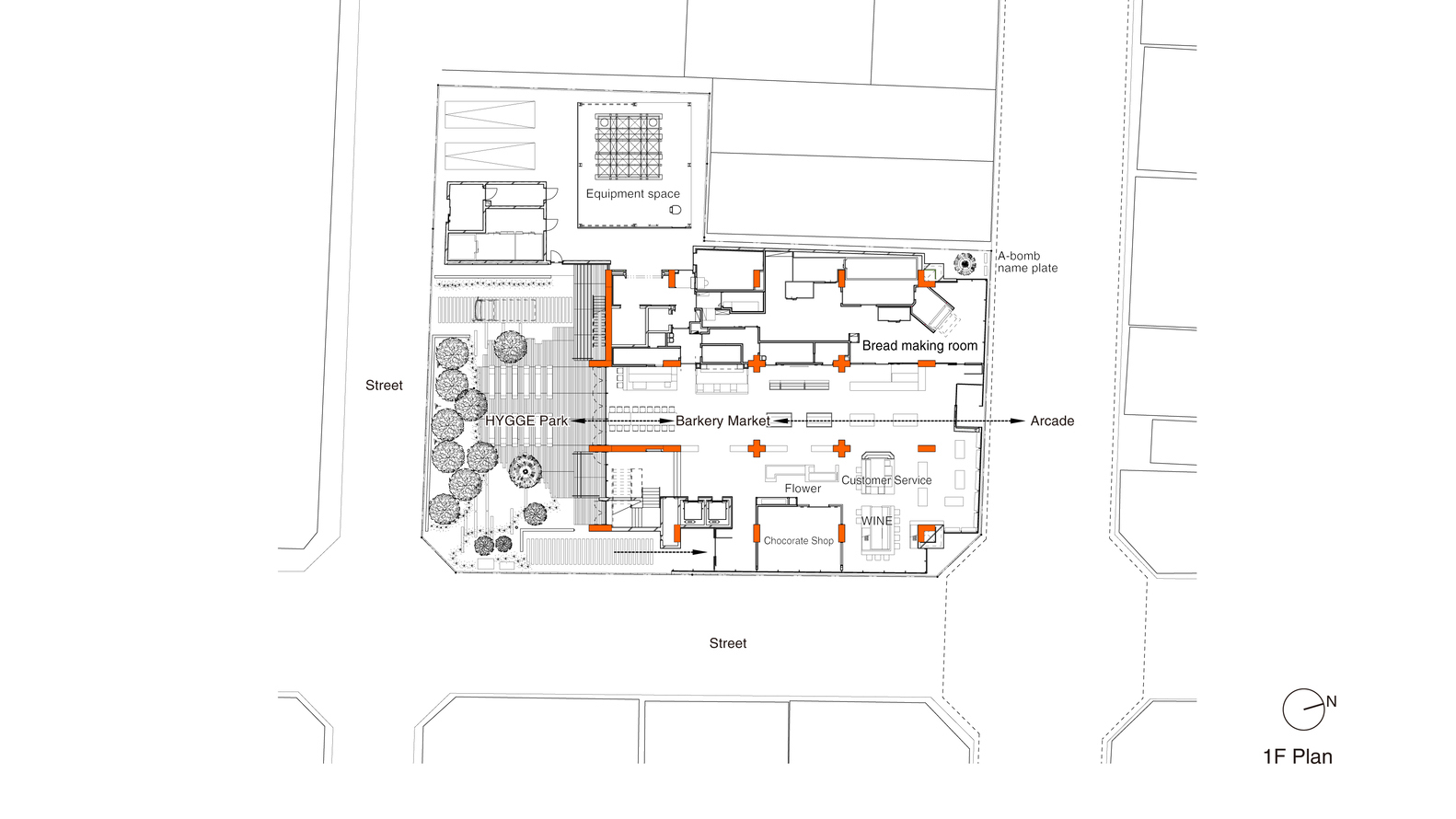 廣島安徒生商業大廈,建築設計,TAISEI DESIGN Planners Architects & Engineers,建築改造,商業空間設計,多功能複合空間設計,日本,Hiroshima Andersen Commercial Building
