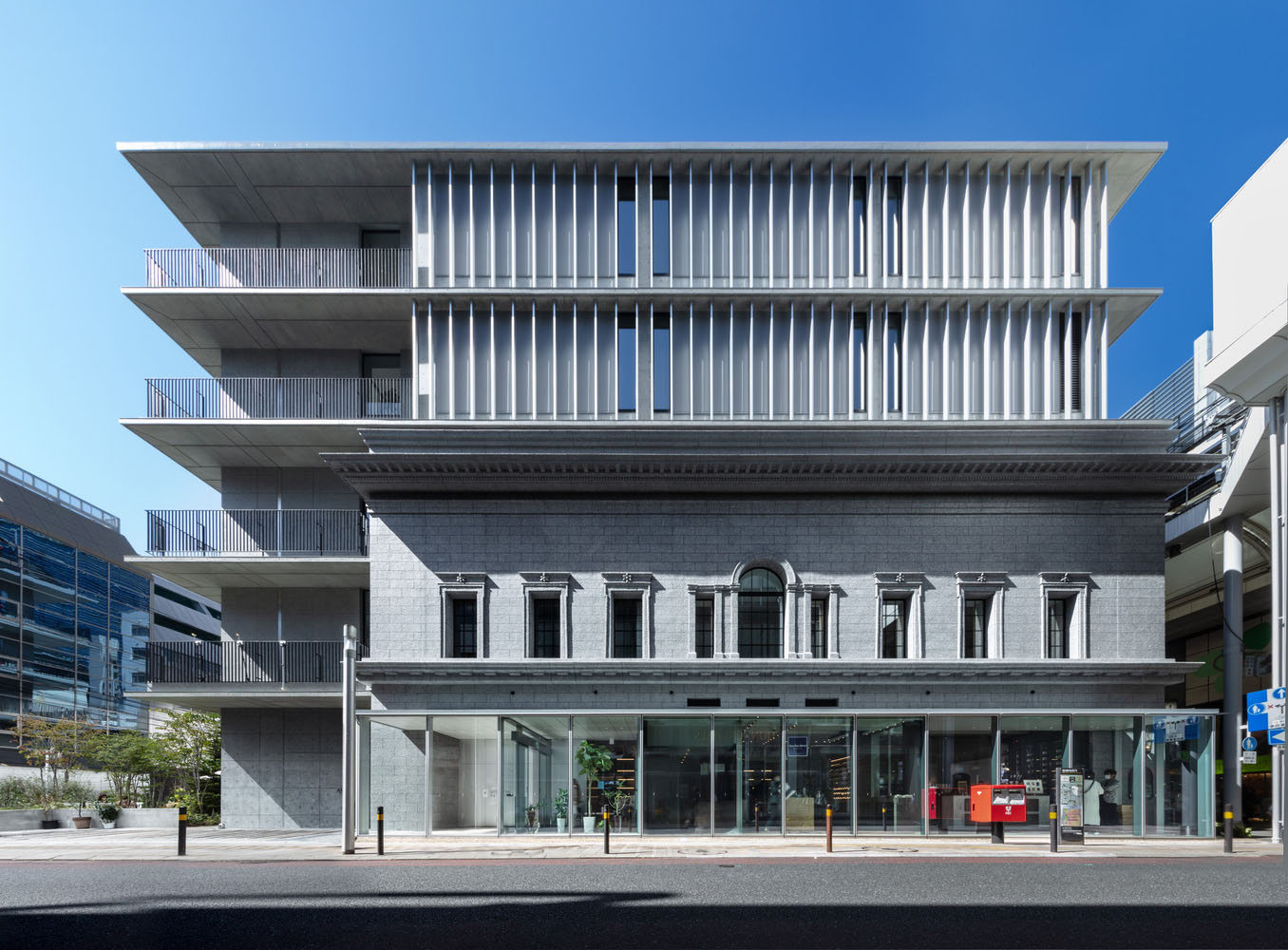 廣島安徒生商業大廈,建築設計,TAISEI DESIGN Planners Architects & Engineers,建築改造,商業空間設計,多功能複合空間設計,日本,Hiroshima Andersen Commercial Building