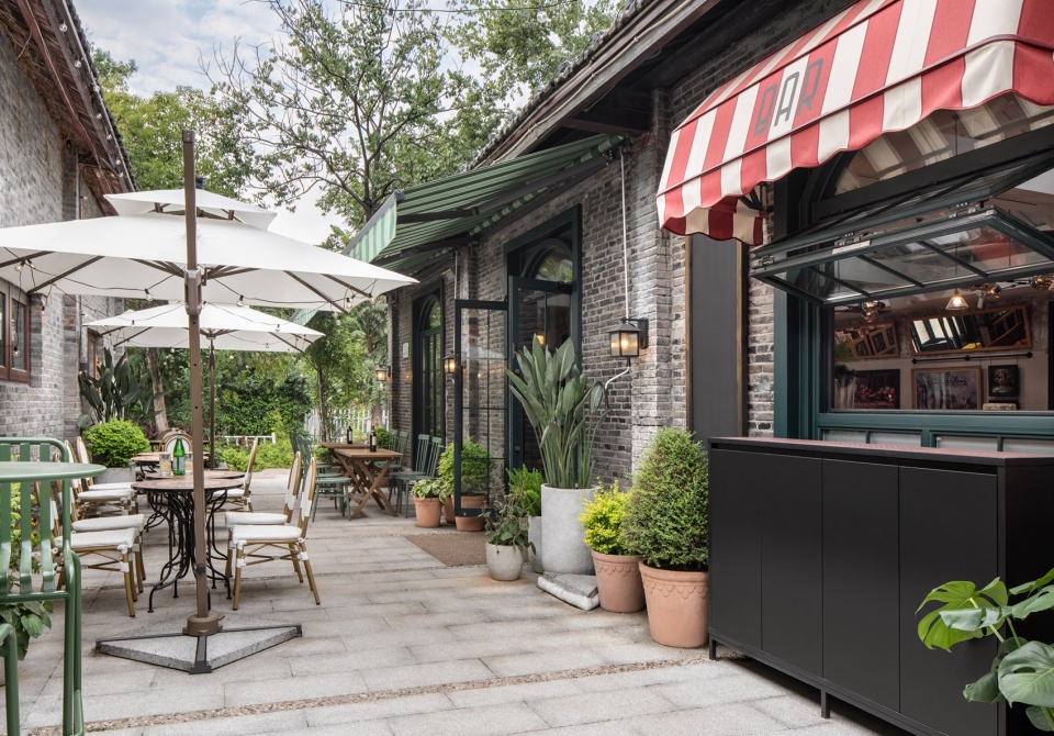 餐廳設計,休閑餐廳設計,餐廳設計案例,La Bottega,杭州La Bottega,La Bottega餐廳,網紅餐廳,杭州網紅餐廳,餐廳設計方案,杭州,hcreates,罕創建築設計,上海hcreates