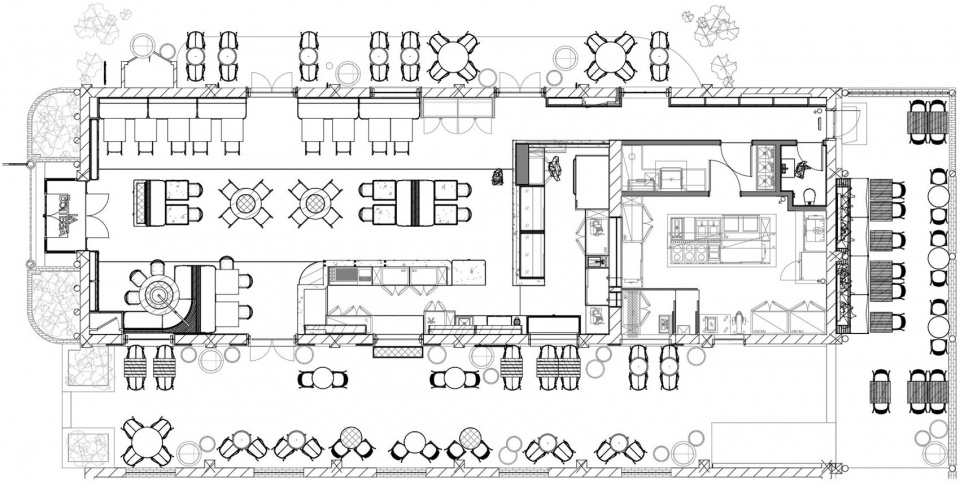 餐廳設計,休閑餐廳設計,餐廳設計案例,La Bottega,杭州La Bottega,La Bottega餐廳,網紅餐廳,杭州網紅餐廳,餐廳設計方案,杭州,hcreates,罕創建築設計,上海hcreates
