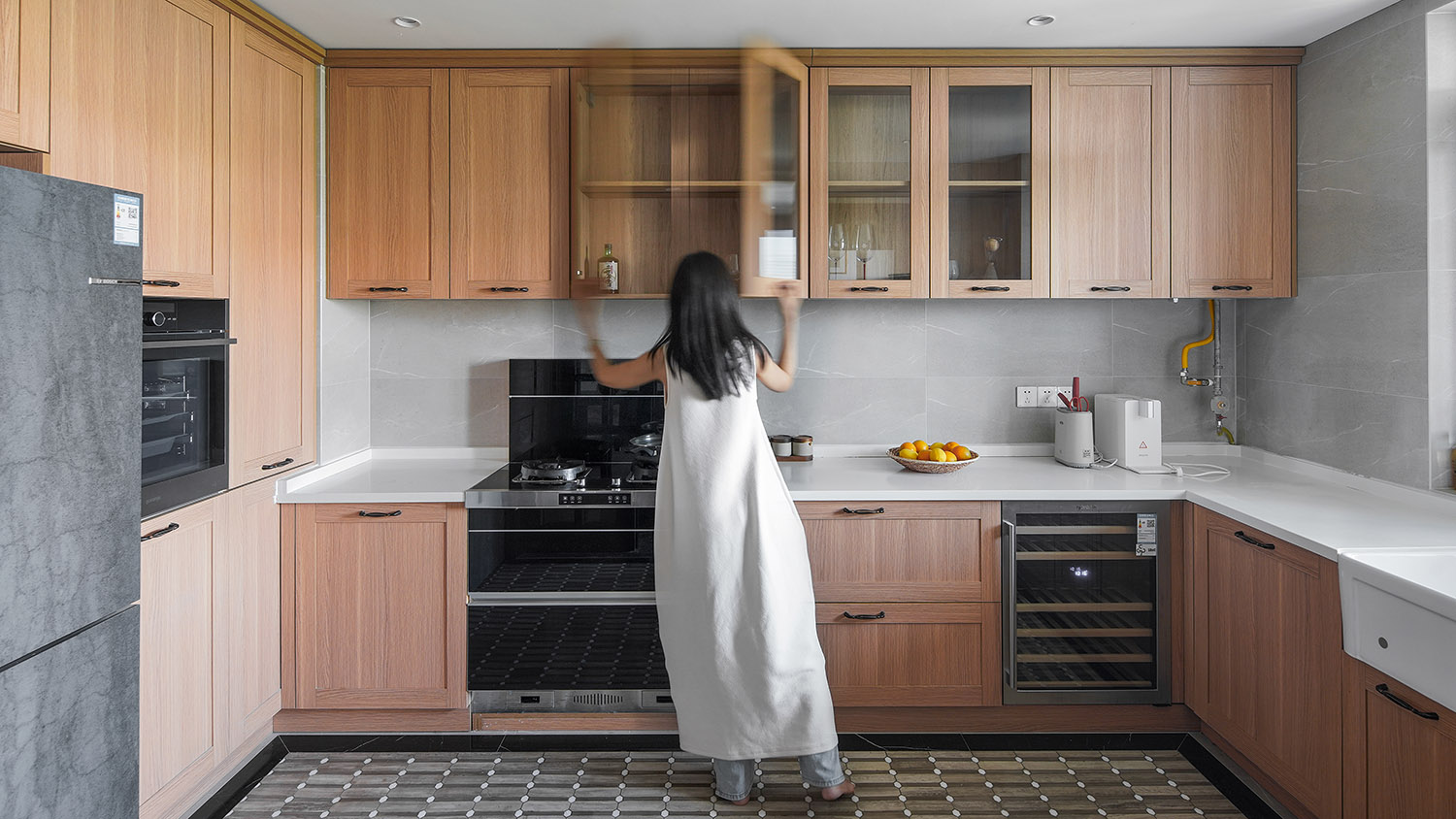 300㎡住宅設計,300㎡,300㎡大平層,大平層設計,家裝設計,大平層設計案例,美式風格,美式風格住宅設計,美式風格住宅設計案例,融宅設計,Hybrid House Design