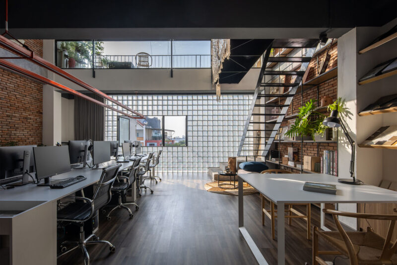 PAK Architects | 150㎡，河內建築公司PAK自用辦公室