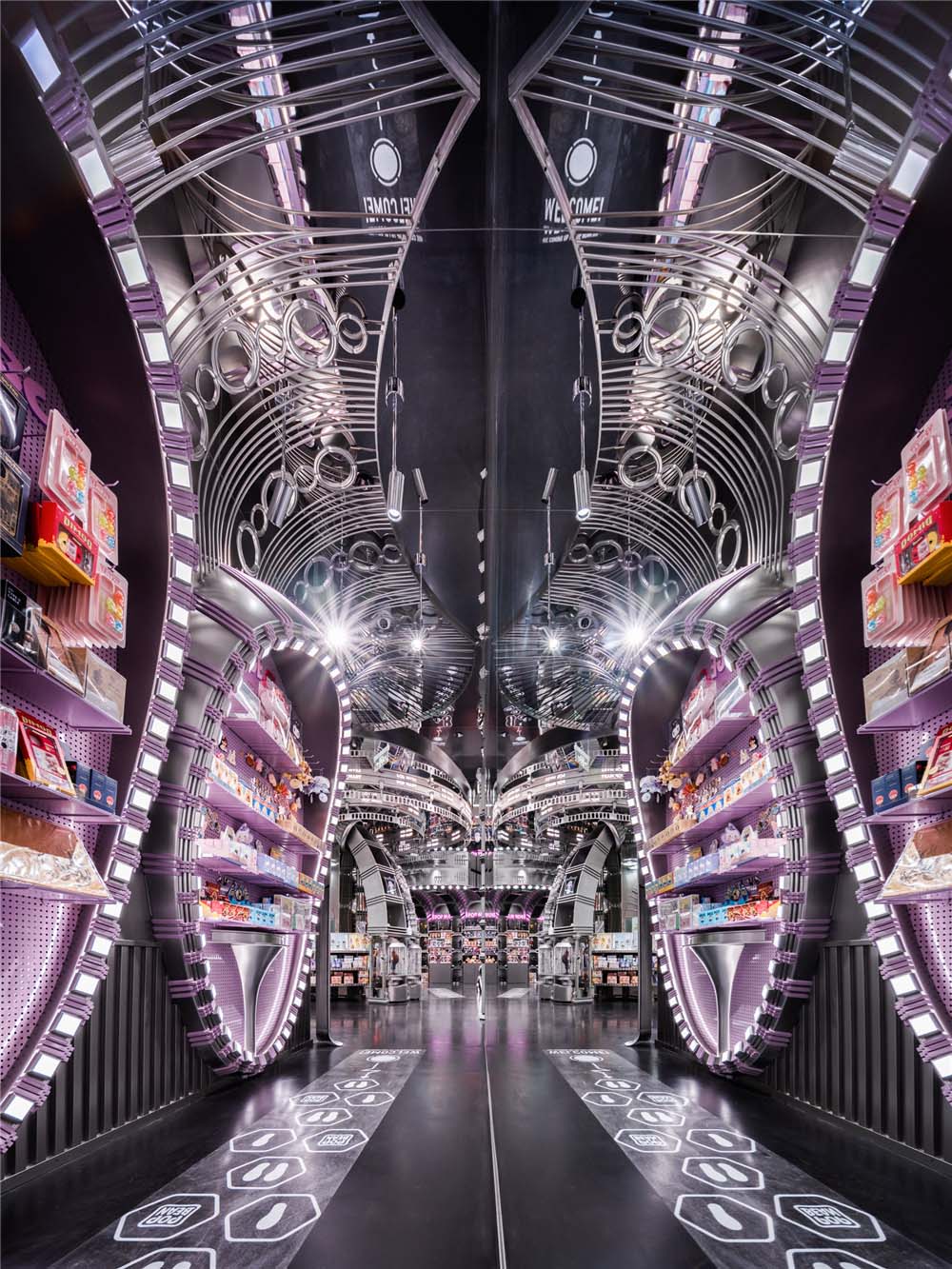 潮玩店設計,潮玩精品店設計,商店設計,潮玩玩具店設計,上海潮玩店,泡泡瑪特,泡泡瑪特全球旗艦店,上海泡泡瑪特,上海泡泡瑪特全球旗艦店,唯想國際,李想