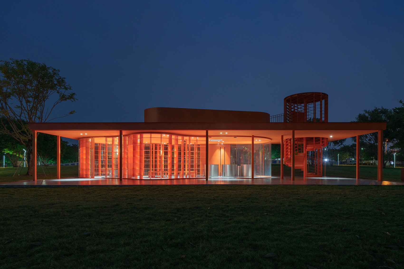 公共空間設計,公園建築設計,公園書房設計,坪山中心公園大草坪城市書房,坪山城市書房,中心公園城市書房,0321studio,厘米製造,厘米製造南頭古城工作室,厘米製造工作室