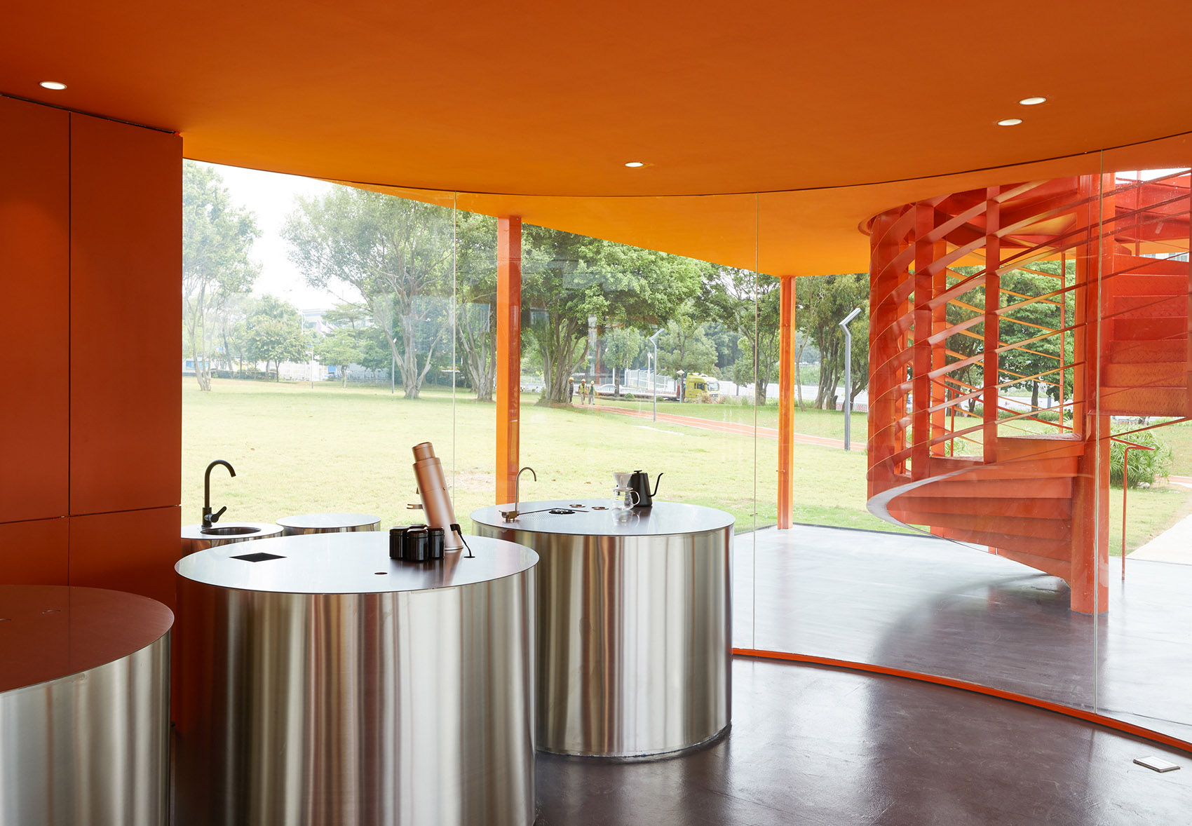 公共空間設計,公園建築設計,公園書房設計,坪山中心公園大草坪城市書房,坪山城市書房,中心公園城市書房,0321studio,厘米製造,厘米製造南頭古城工作室,厘米製造工作室