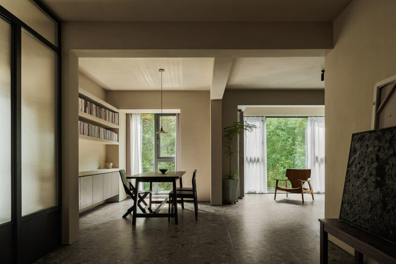 山止川行設計 | 88㎡南京，侘寂風的閑適二人居