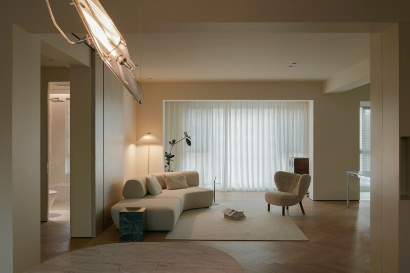 隹聿設計｜135㎡，溫州瑞安住宅-消隱的低訴