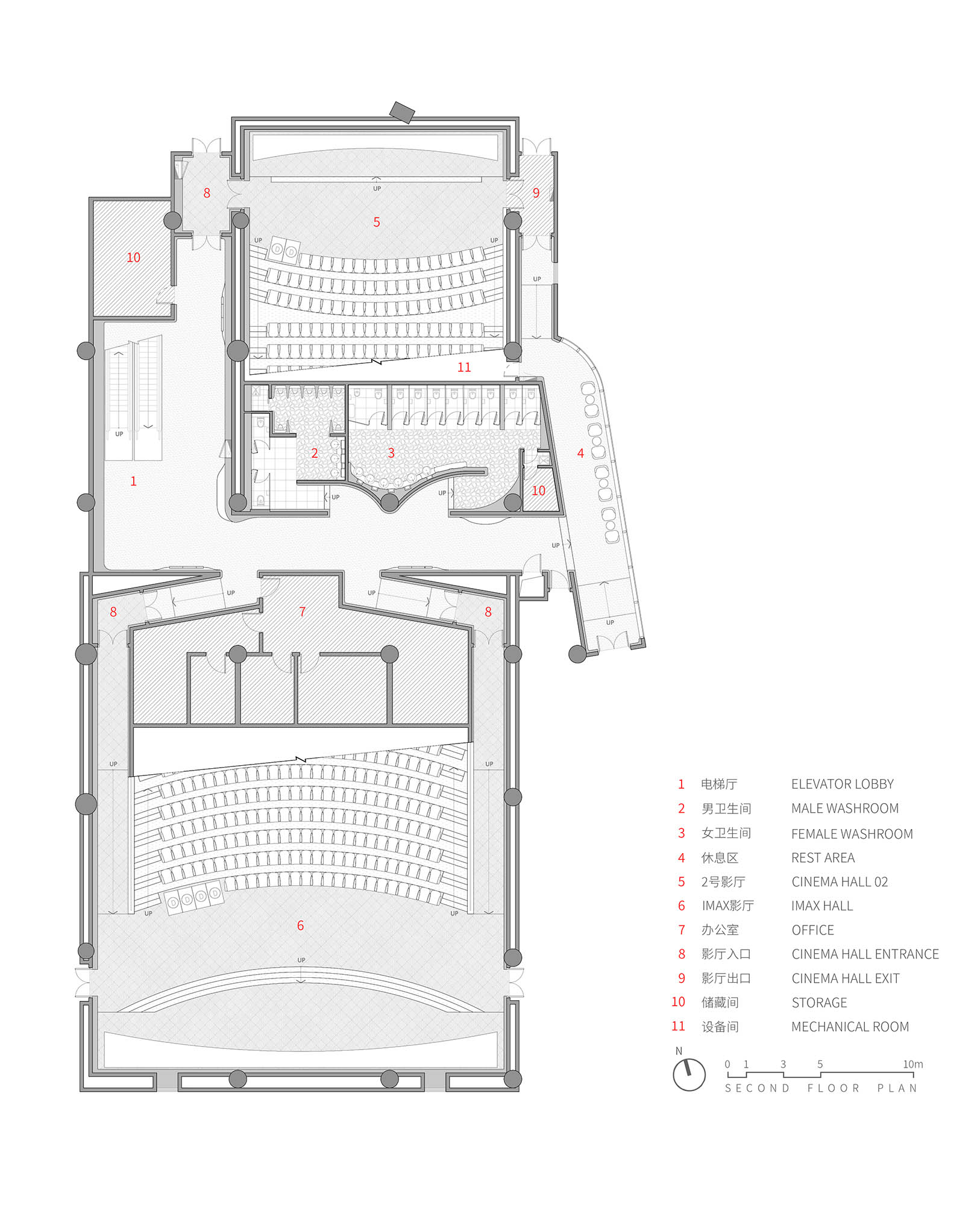 電影院設計,電影院設計方案,影院設計,百老彙MOViE MOViE影城,MOViE MOViE影城,百老彙影城改造設計,上海,上海MOViE MOViE影城,LUKSTUDIO芝作室,芝作室設計,陸穎芝