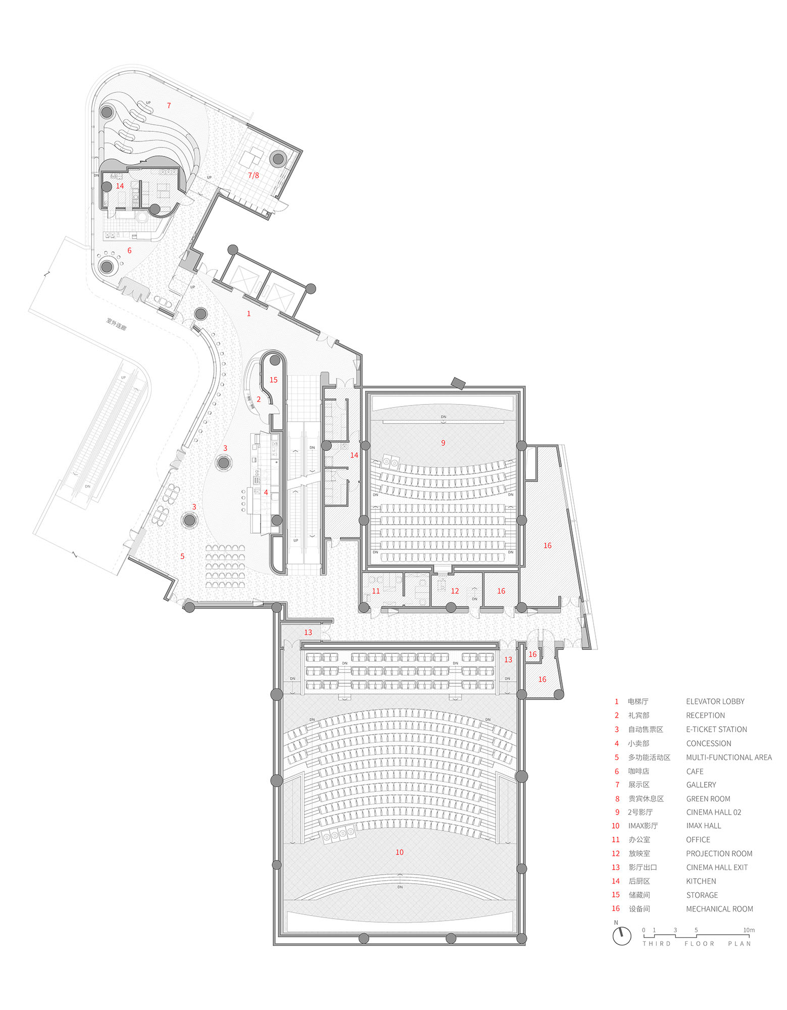 電影院設計,電影院設計方案,影院設計,百老彙MOViE MOViE影城,MOViE MOViE影城,百老彙影城改造設計,上海,上海MOViE MOViE影城,LUKSTUDIO芝作室,芝作室設計,陸穎芝