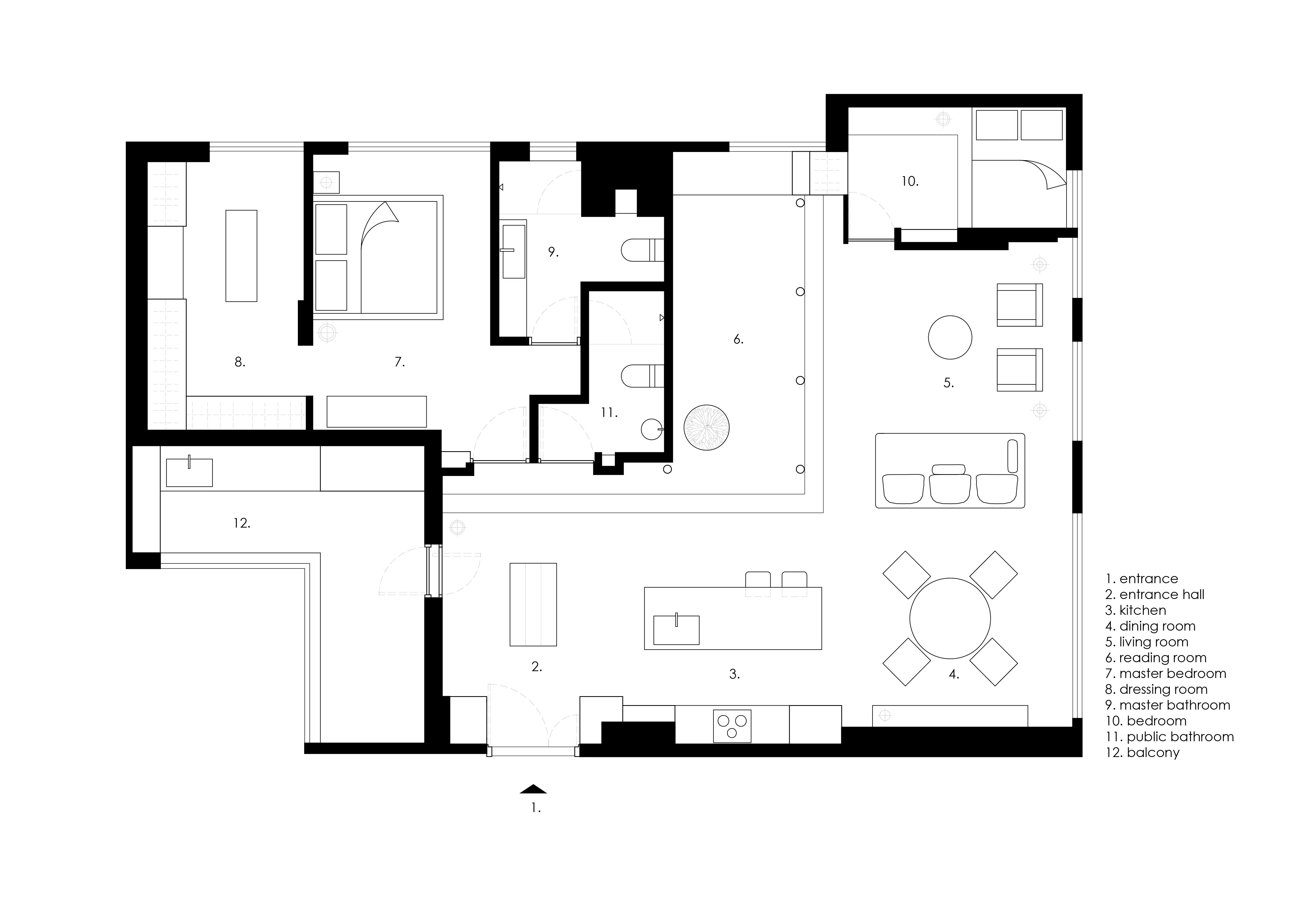 璧川設計作品,璧川設計案例,台北,璧川設計,134㎡,吉光片羽,陳明封,卓思齊,Beatrix Design