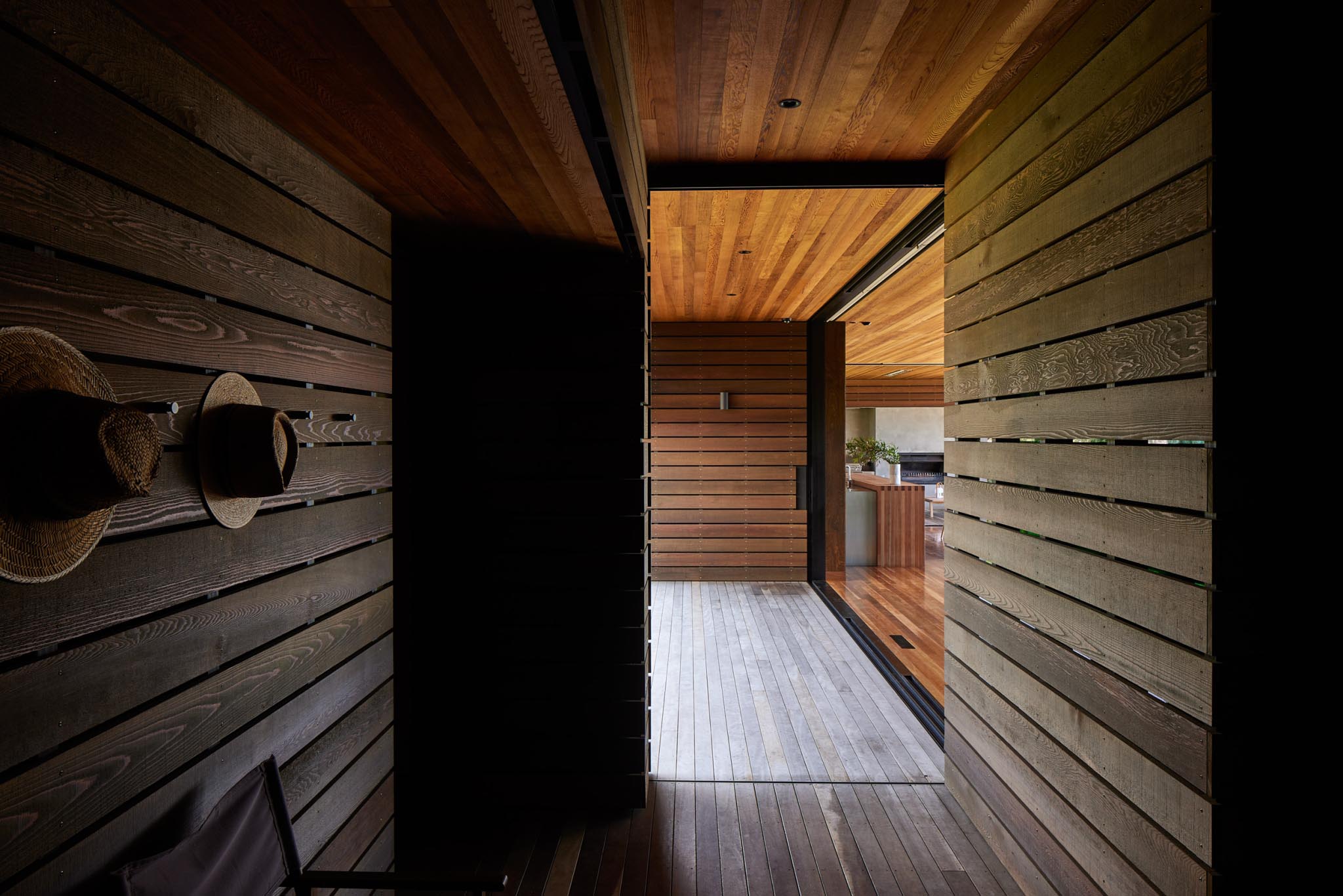 度假屋設計,住宅設計案例,Herbst Architects,新西蘭,國外住宅設計案例,海景度假屋,住宅設計,原木色