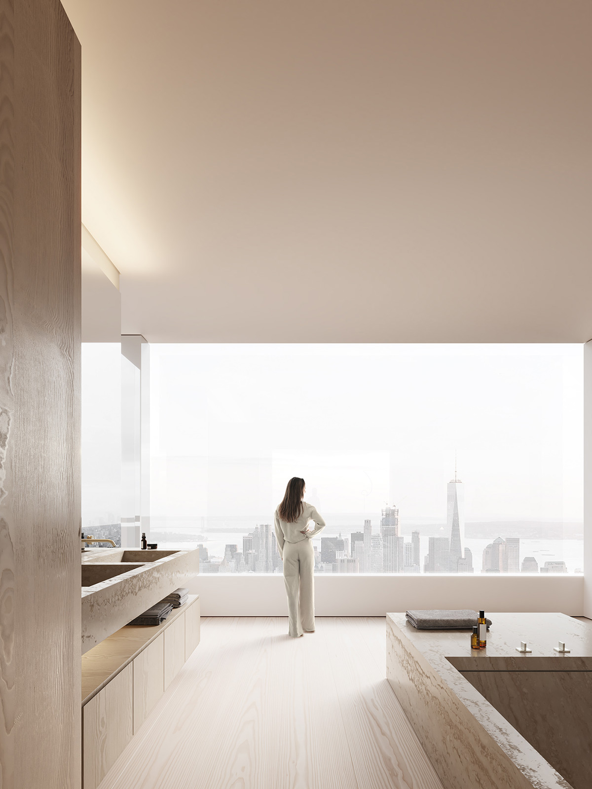 複式公寓,住宅設計案例,頂層公寓設計,極簡風格,Fran Silvestre Arquitectos,極簡主義