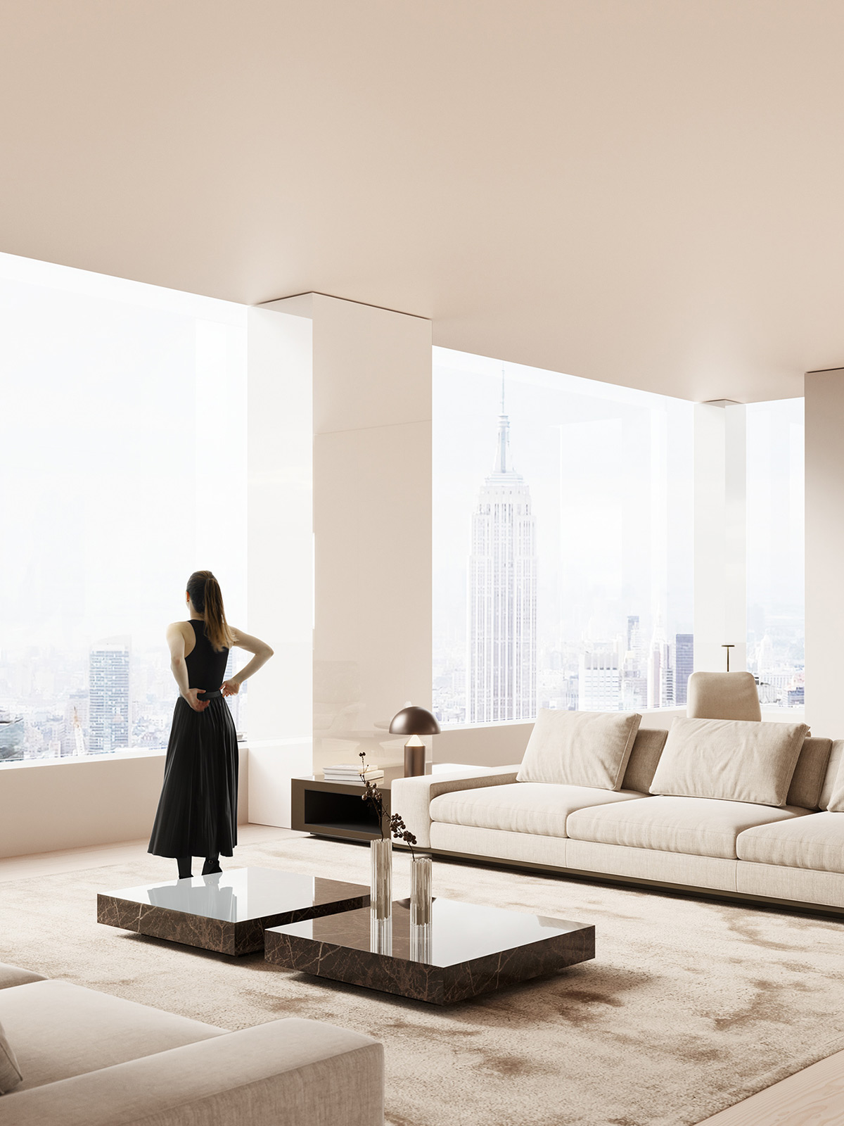 複式公寓,住宅設計案例,頂層公寓設計,極簡風格,Fran Silvestre Arquitectos,極簡主義