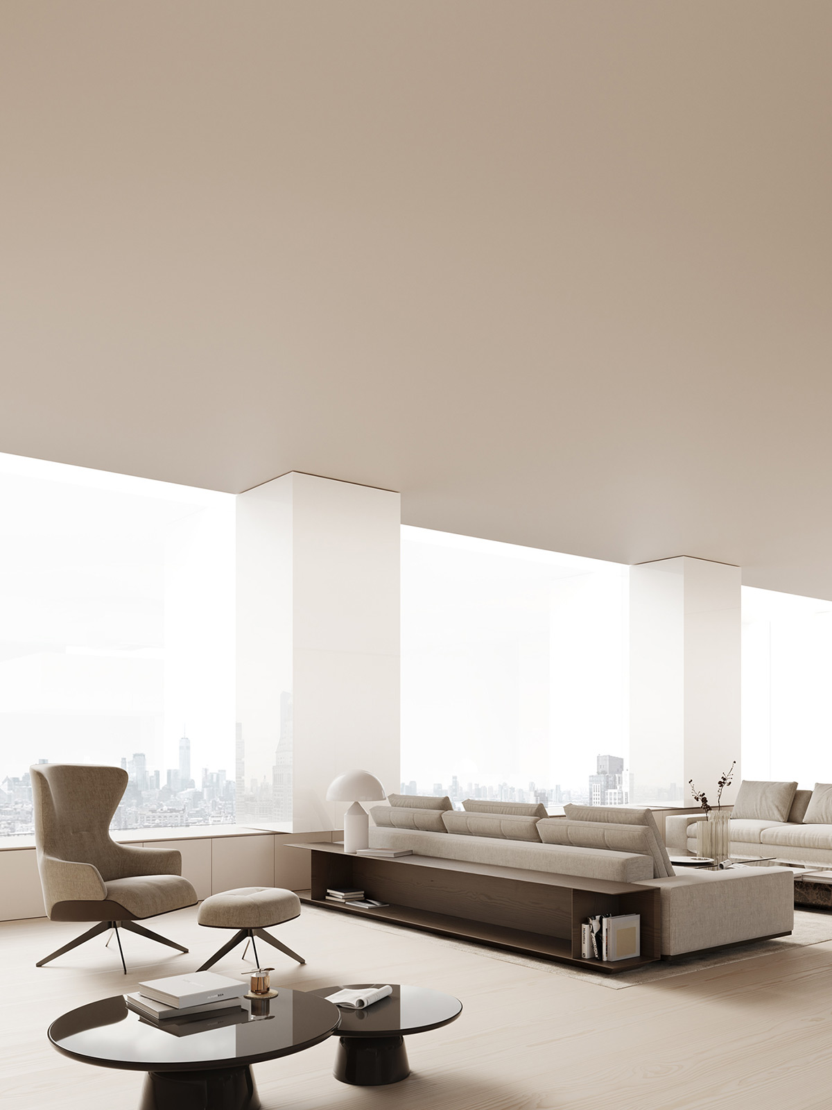 複式公寓,住宅設計案例,頂層公寓設計,極簡風格,Fran Silvestre Arquitectos,極簡主義