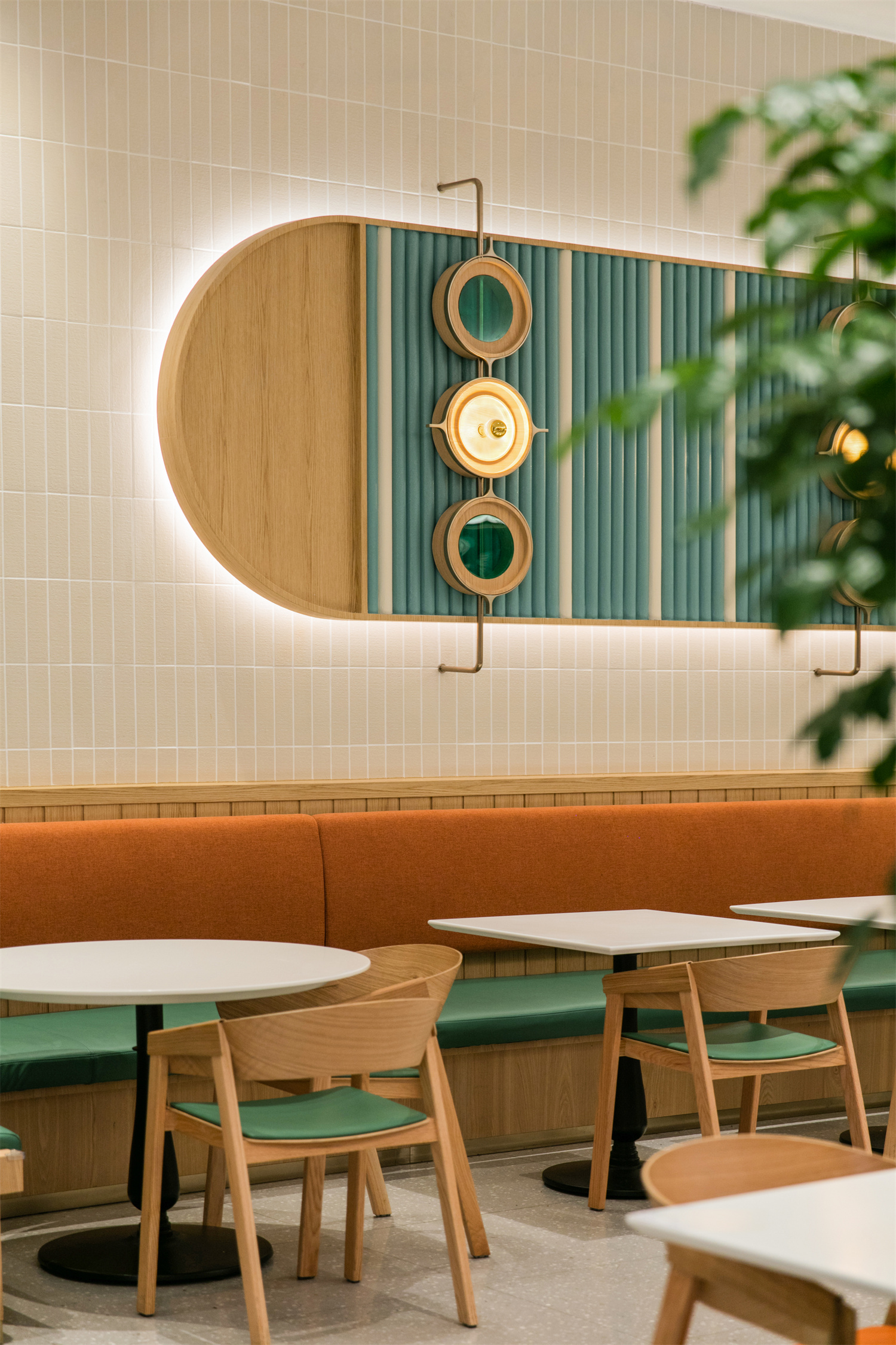 包子店設計,小餐廳設計,餐廳設計,餐廳設計案例,餐廳裝修,休閑餐廳設計,包子主題餐廳設計,點滿籠,點滿籠久光店,上海點滿籠,間睦設計,JYDP