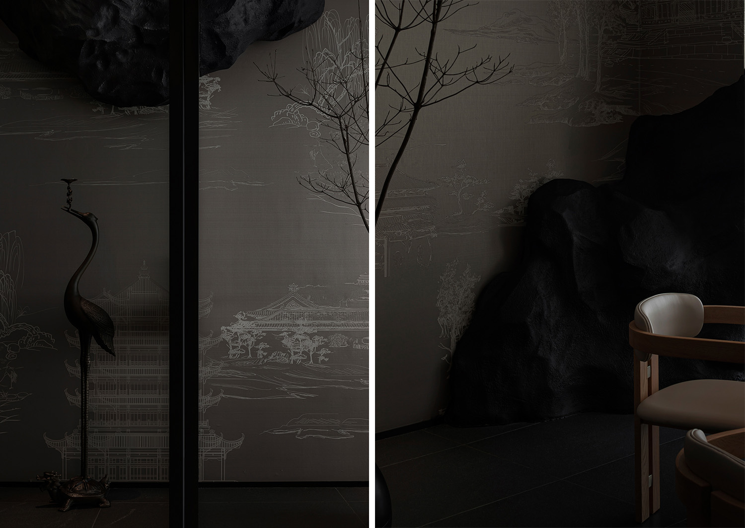 餐廳設計,高檔餐廳設計,餐廳裝修,餐廳設計案例,杭州餐廳,高檔餐廳設計,杭州高檔餐廳,蘭越裏,杭州蘭越裏,蘭越裏餐廳,杭州,容象空間,容象空間設計,源木