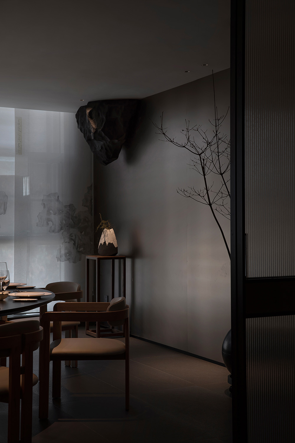 餐廳設計,高檔餐廳設計,餐廳裝修,餐廳設計案例,杭州餐廳,高檔餐廳設計,杭州高檔餐廳,蘭越裏,杭州蘭越裏,蘭越裏餐廳,杭州,容象空間,容象空間設計,源木