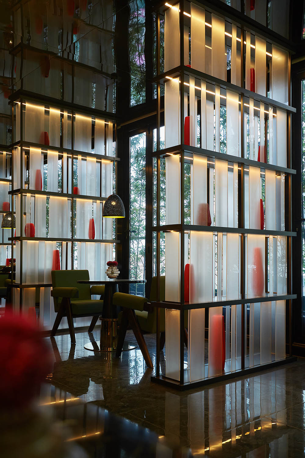 足療店設計,商業空間,足療店設計案例,東坡足道,東坡足道棲西裏店,按摩店設計,眉山,路得設計院