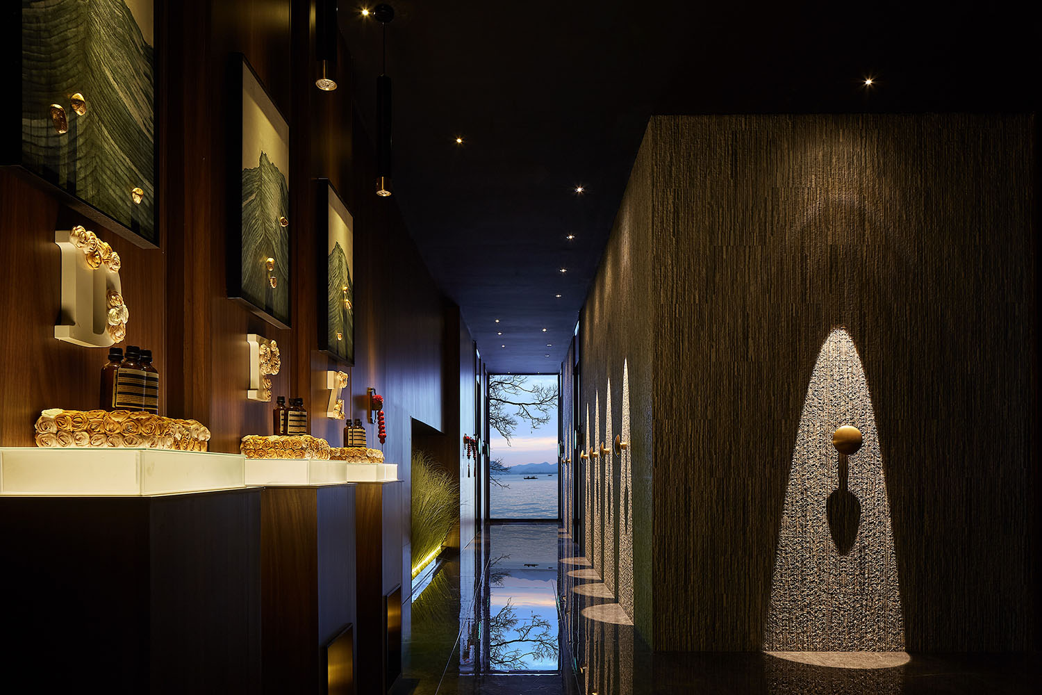 足療店設計,商業空間,足療店設計案例,東坡足道,東坡足道棲西裏店,按摩店設計,眉山,路得設計院