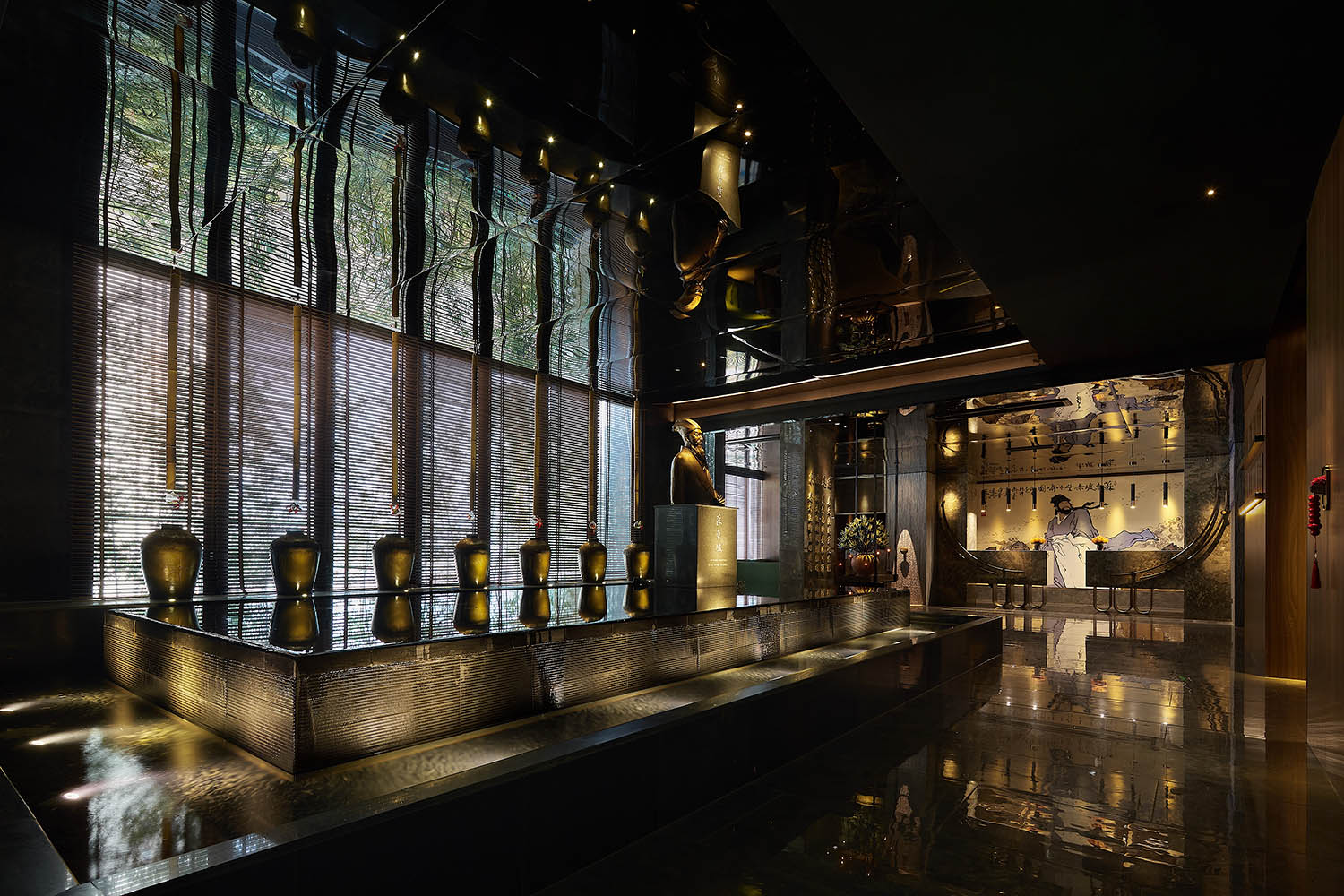 足療店設計,商業空間,足療店設計案例,東坡足道,東坡足道棲西裏店,按摩店設計,眉山,路得設計院