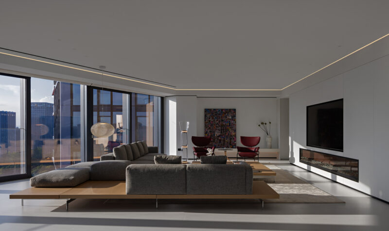 FEN+張奇峰設計事務所 | 740㎡，寧波帝寶雲座超級大平層