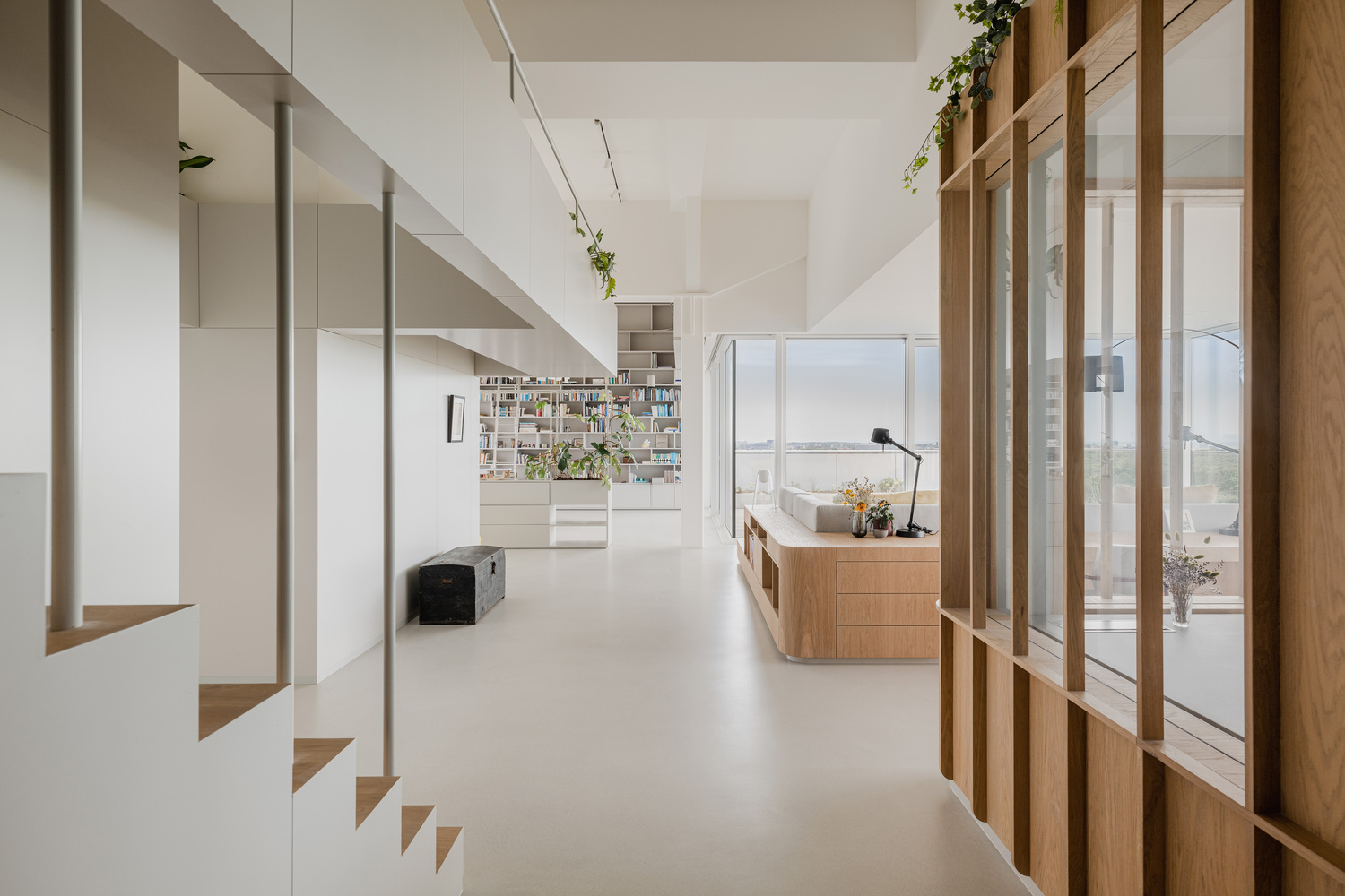 閣樓,住宅設計案例,頂層閣樓設計,320㎡,原木色,Bureau Fraai,荷蘭