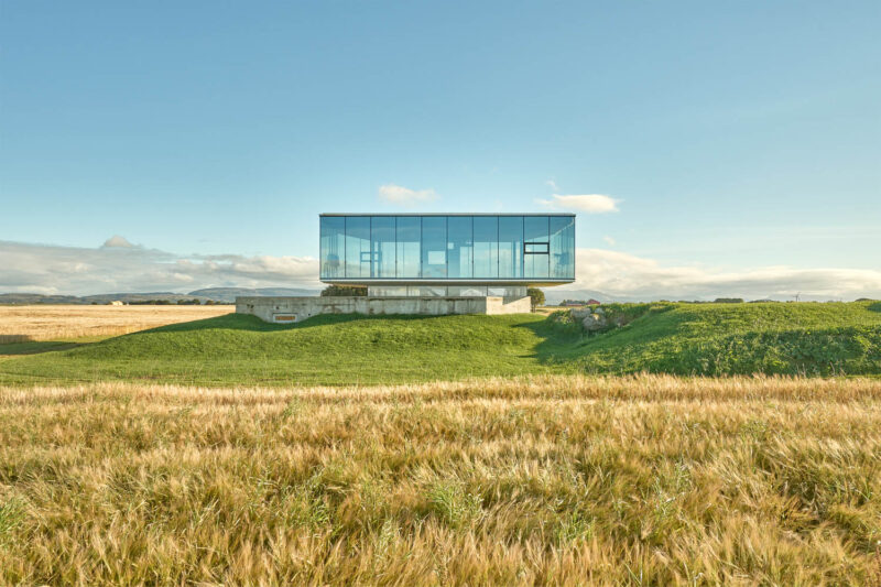 ASAS arkitektur | 挪威軍事碉堡改造，全景漂浮亭屋