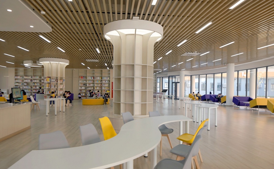 小學設計,學校設計,校園設計,學校設計案例,學校裝修,唐城外國語小學,唐城外國語小學培德校區,福山唐城外國語小學,上海福山唐城外國語小學,華建集團上海建築設計研究院有限公司,華建集團上海建築設計研究院