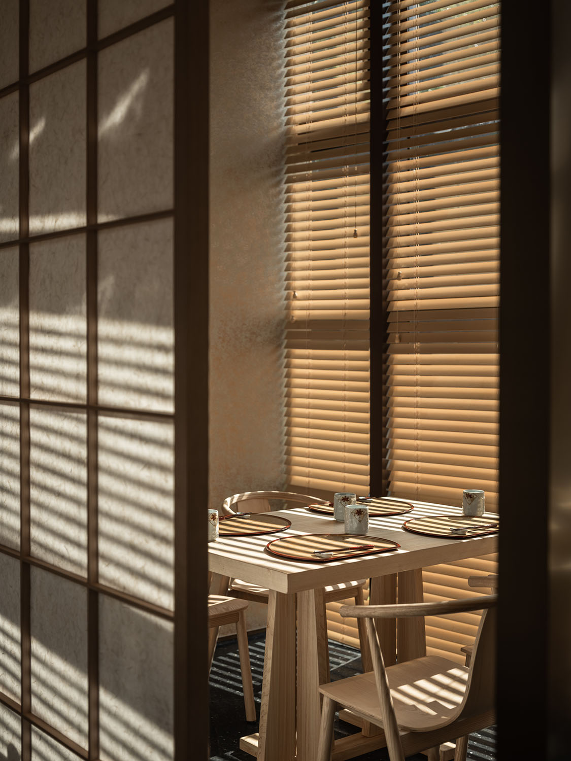 餐廳設計,日料餐廳設計,日式主題餐廳設計,餐廳設計案例,錢小屋,上海錢小屋日料餐廳,上海,上海餐廳設計,元熙創意設計,段元