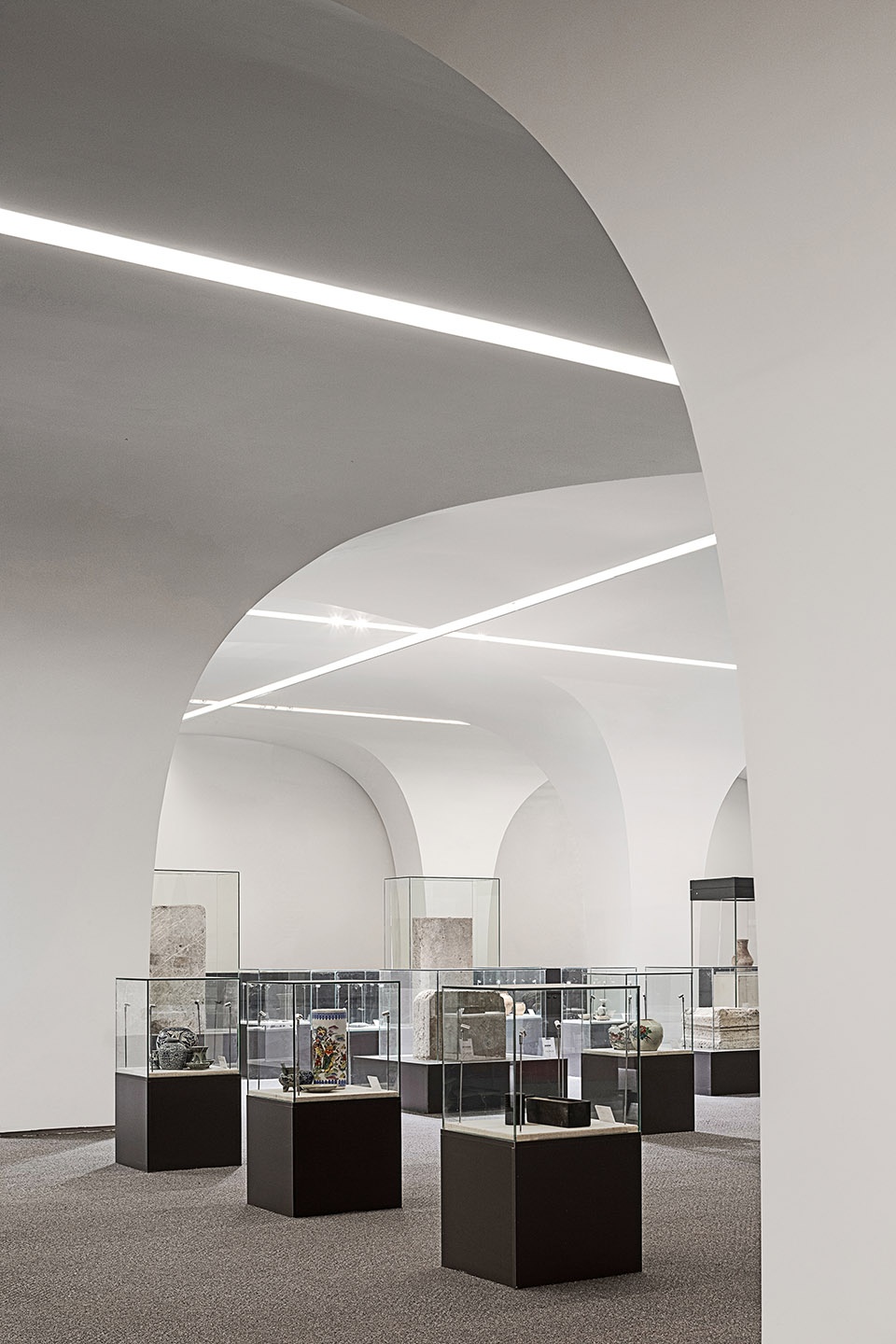 梯田圖書館,廊坊,洞穴博物館,博物館設計,圖書館設計,圖書館設計案例,公共圖書館,少年圖書館,UDG · 十分工作室