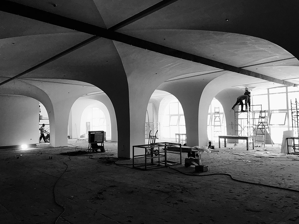 梯田圖書館,廊坊,洞穴博物館,博物館設計,圖書館設計,圖書館設計案例,公共圖書館,少年圖書館,UDG · 十分工作室