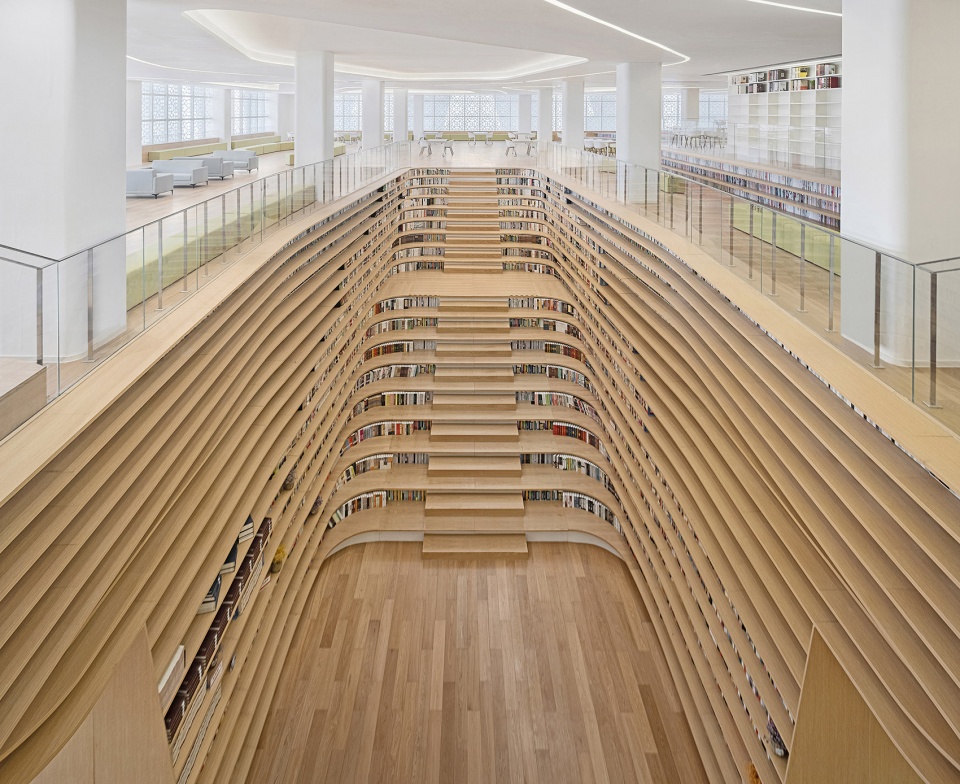 梯田圖書館,廊坊,洞穴博物館,博物館設計,圖書館設計,圖書館設計案例,公共圖書館,少年圖書館,UDG · 十分工作室