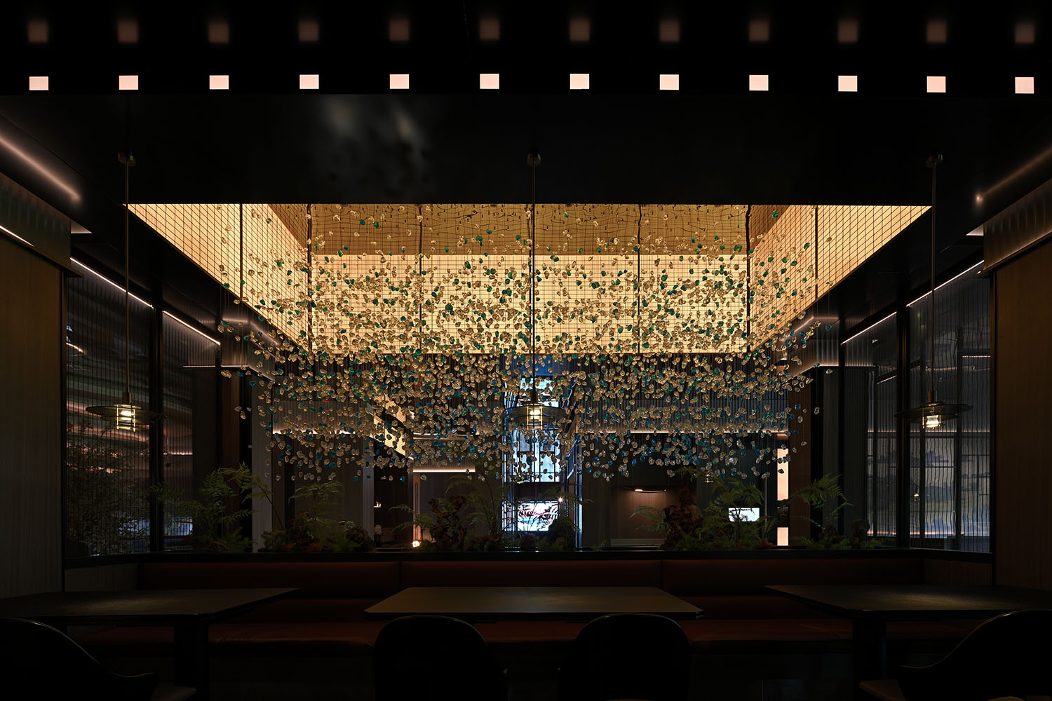 餐廳設計,日料餐廳設計,日式鐵板燒餐廳設計,餐廳設計案例,上鼎·精致鐵板料理,徐州上鼎鐵板燒,徐州,徐州餐廳設計,花生聯盟設計