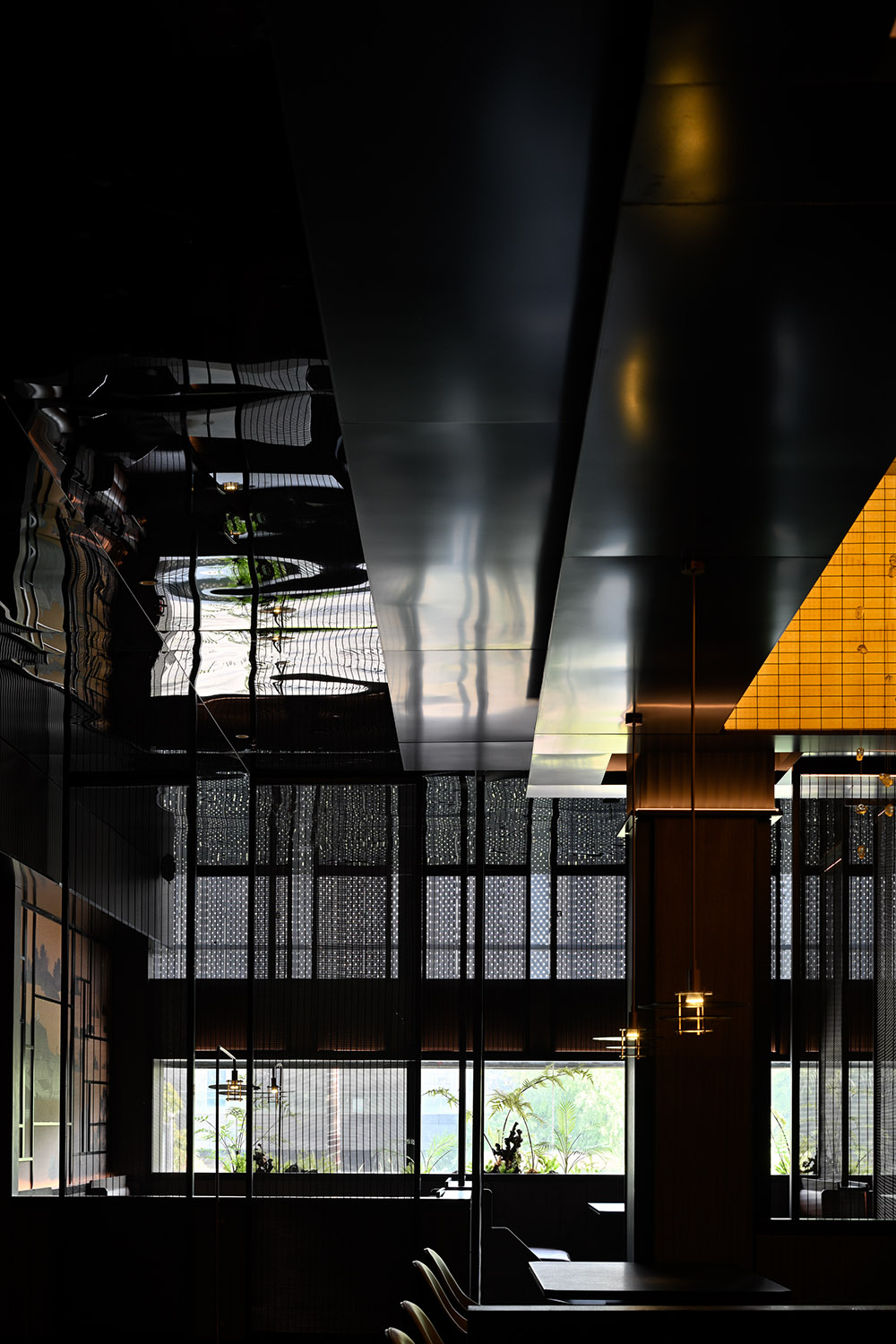 餐廳設計,日料餐廳設計,日式鐵板燒餐廳設計,餐廳設計案例,上鼎·精致鐵板料理,徐州上鼎鐵板燒,徐州,徐州餐廳設計,花生聯盟設計